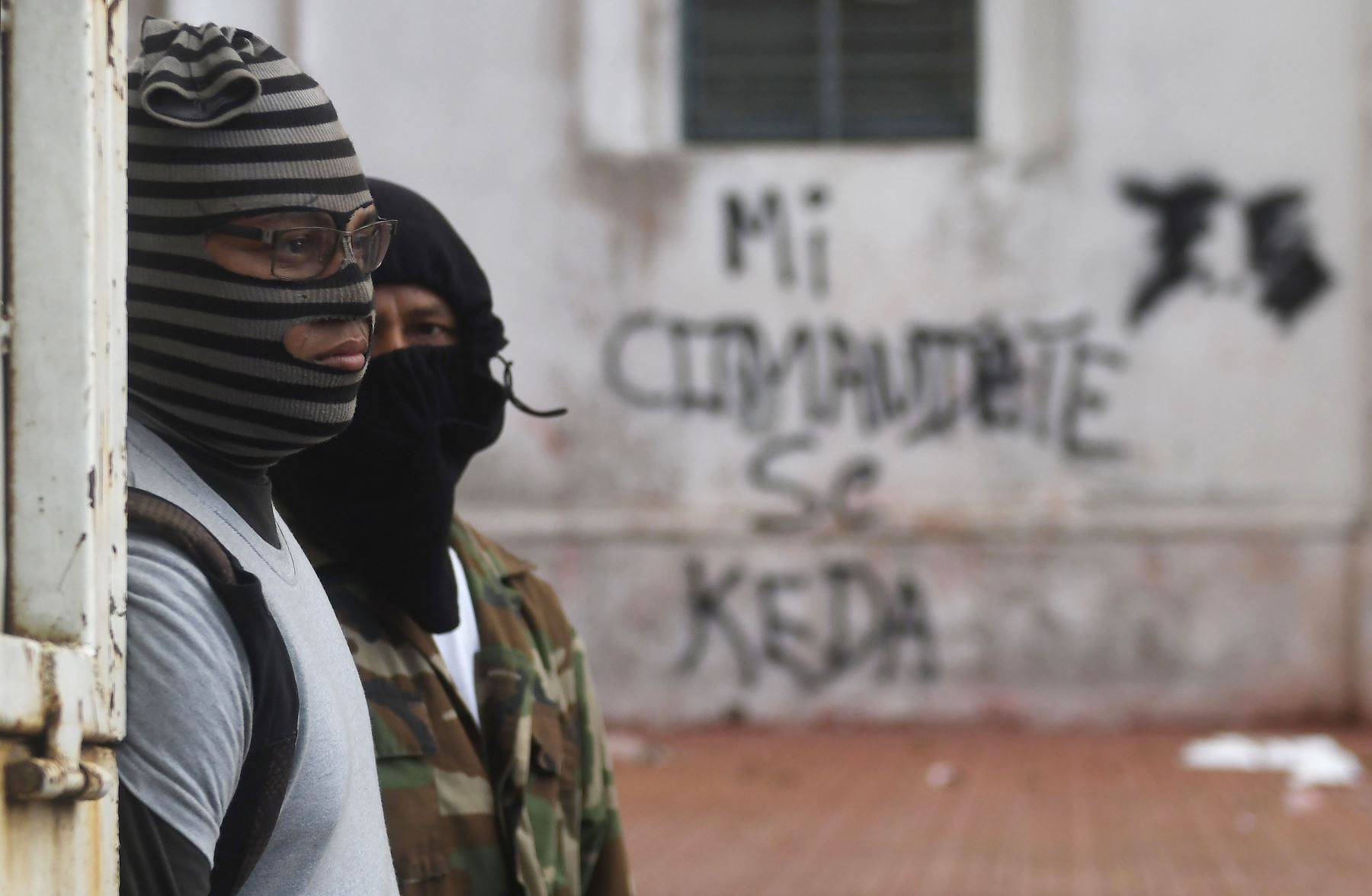 Paramilitares irrumpen en Basílica de Nicaragua Foto: AFP