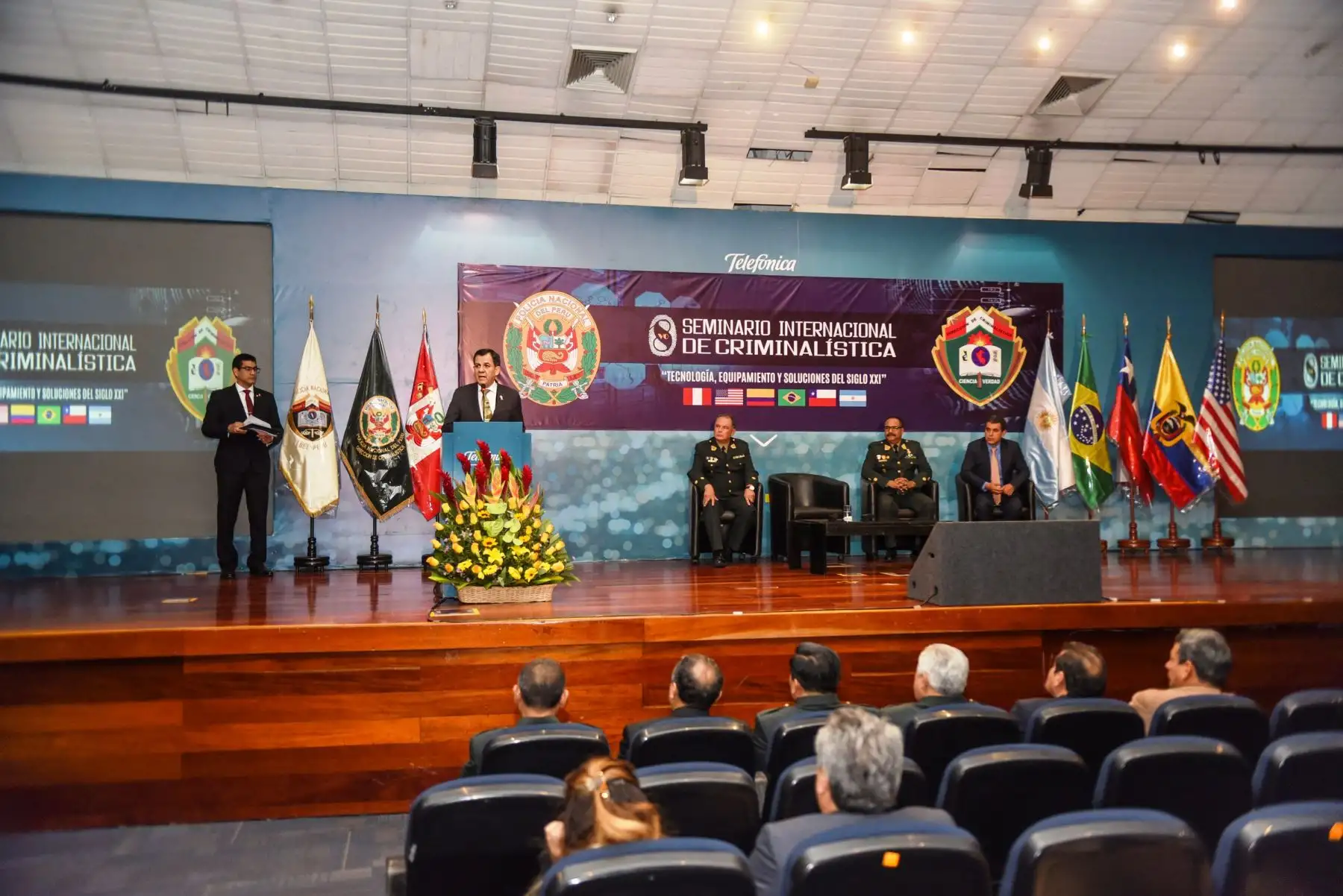 Ministro del Interior destacan aporte de la criminalística en investigación policial. Foto: ANDINA/Difusión.