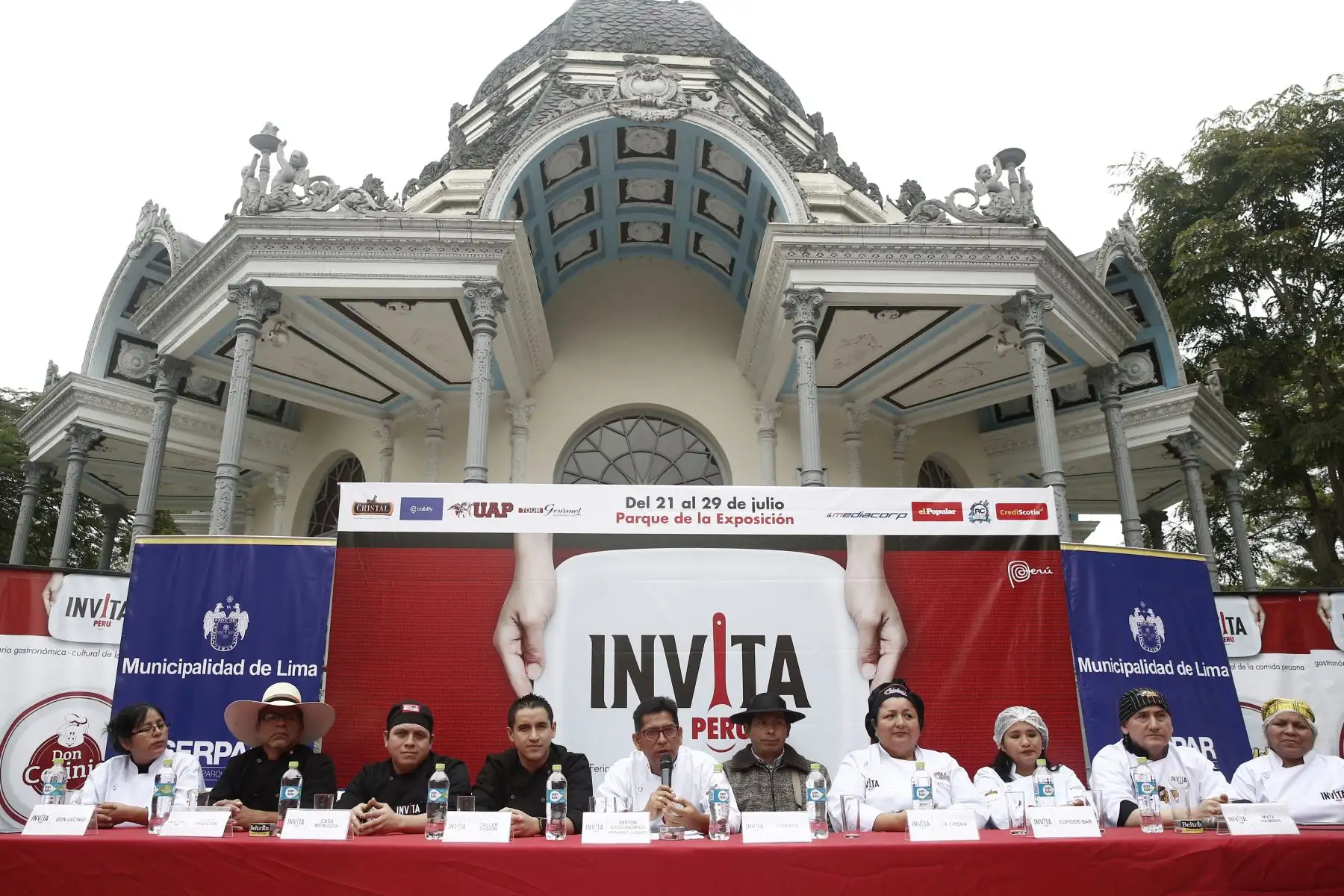 El Parque de la Exposición será el escenario de la 8° Feria Gastronómica Invita Perú. Foto: ANDINA/Melina Mejía