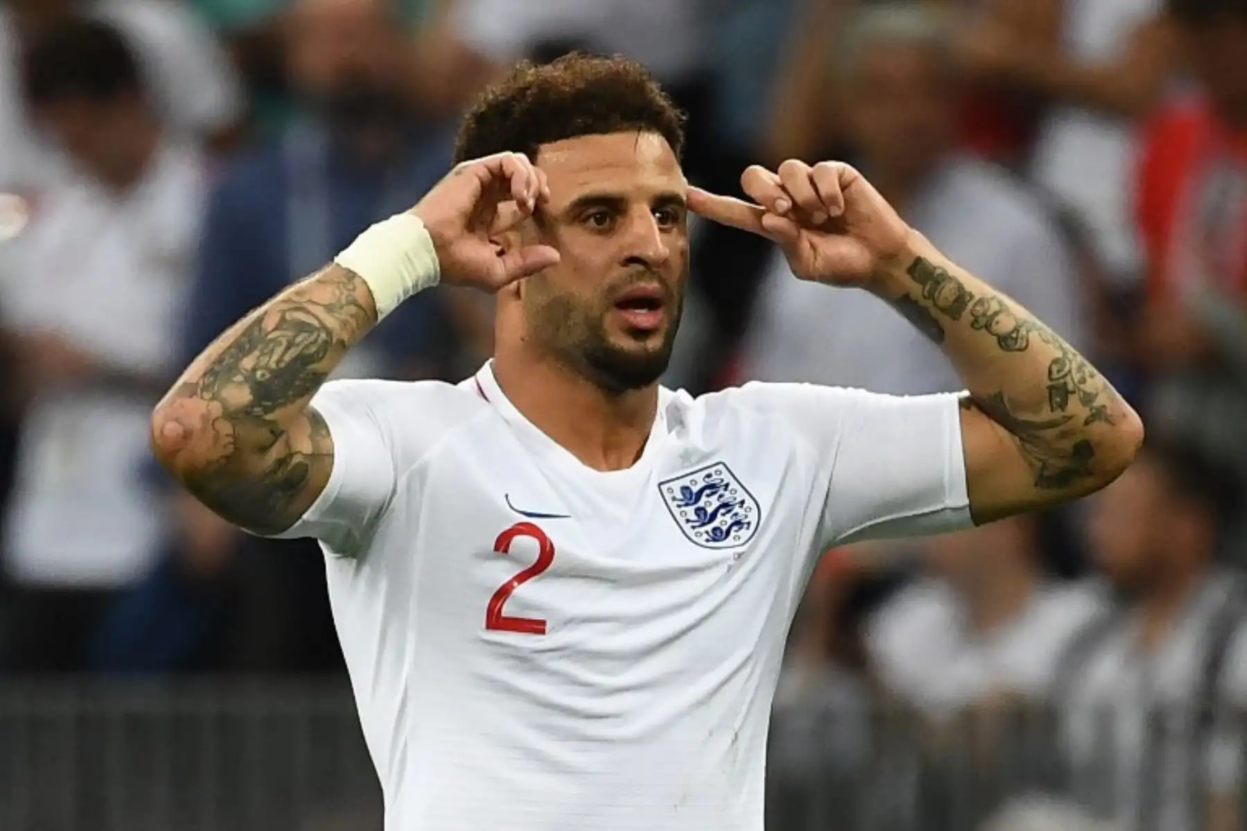 Las selecciones de Inglaterra y Croacia juegan por la  semifinal del Mundial de Rusia 2018  en el estadio  Luzhniki de  Moscú,
