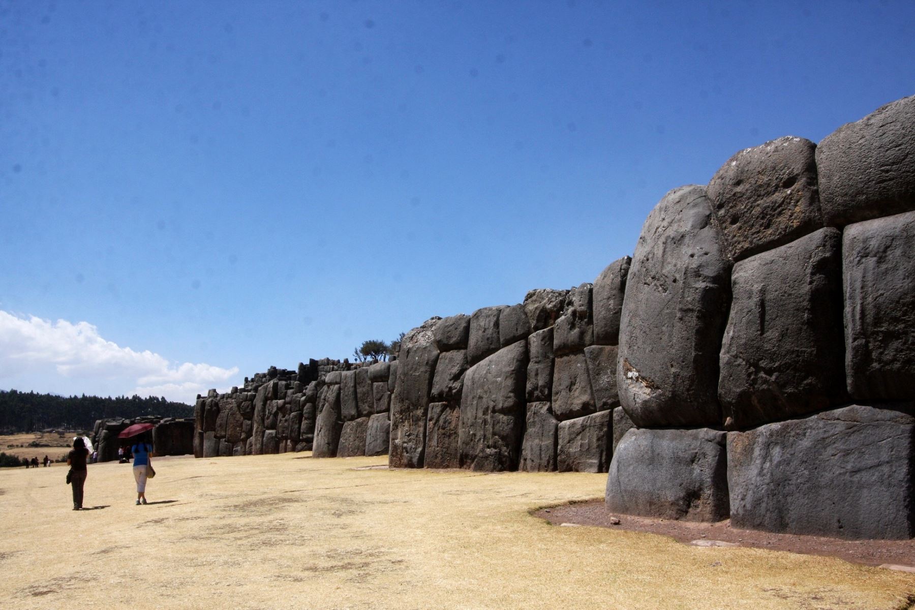 Sacsayhuamán y su impresionante arquitectura de este complejo arqueológico inca. ANDINA/Difusión