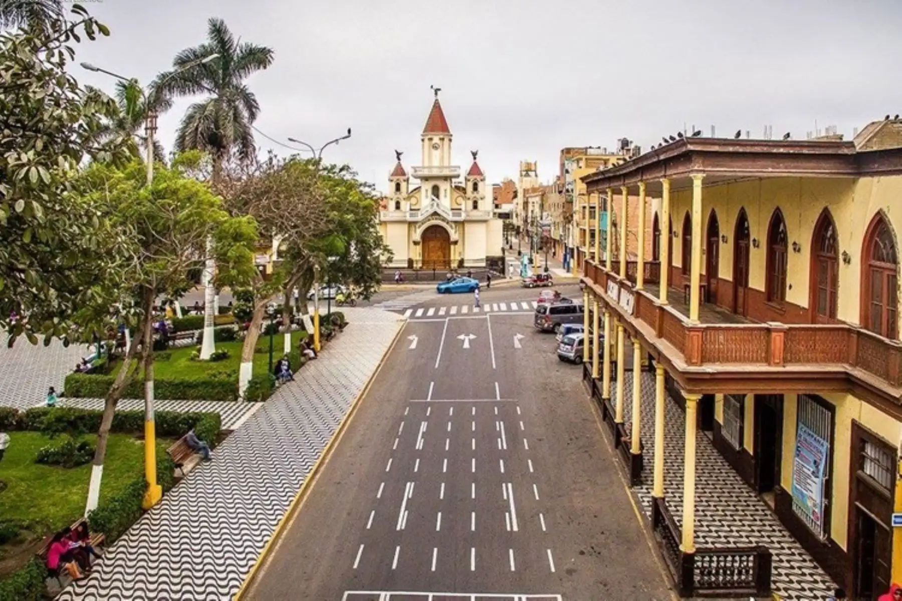 Huacho fue remecida hace unos minutos por sismo de magnitud 4.1.Foto:  ANDINA/Difusión