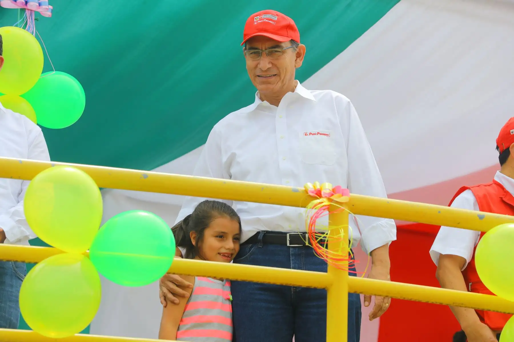 Jefe de Estado Martín Vizcarra, visita distrito de Santa Rosa de la Yunga, en Jaén (Cajamarca).Foto: ANDINA/Prensa Presidencia