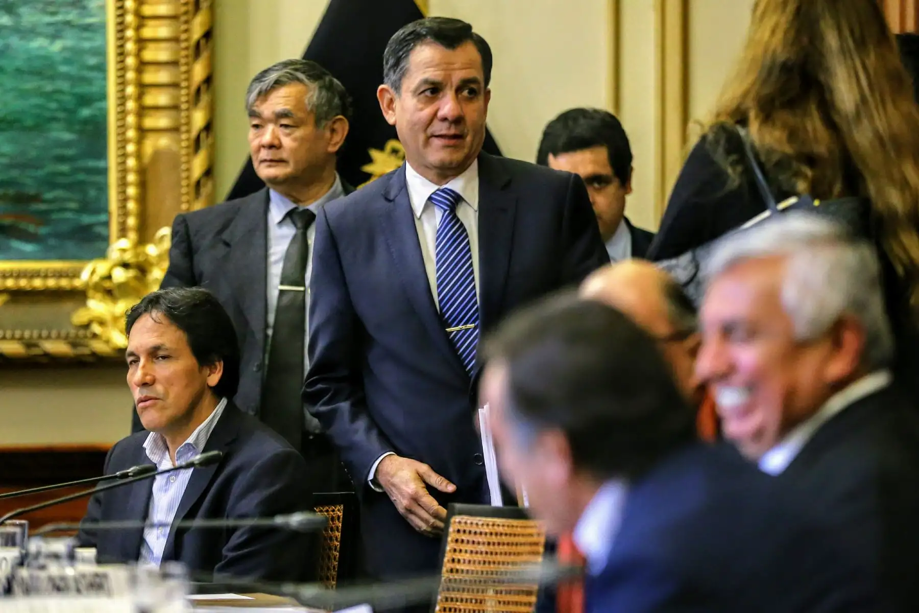 Comisión de Fiscalización del Congreso de la República, sesiona sobre el caso de los audios de los magistrados del Consejo Nacional de la Magistratura. Foto: ANDINA/Luis Iparraguirre