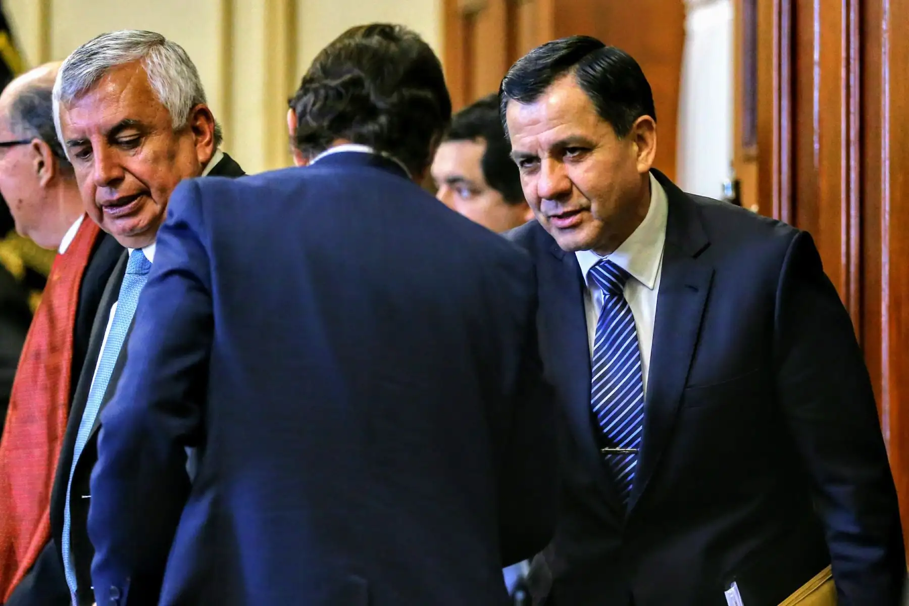 Comisión de Fiscalización del Congreso de la República, sesiona sobre el caso de los audios de los magistrados del Consejo Nacional de la Magistratura. Foto: ANDINA/Luis Iparraguirre