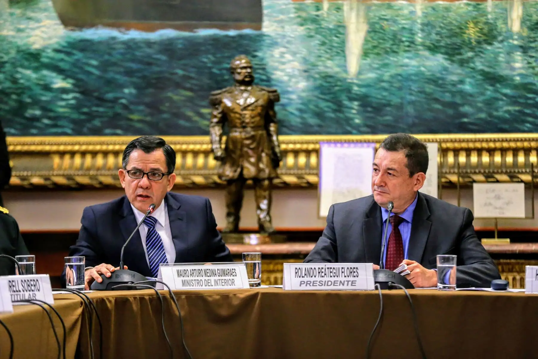 Comisión de Fiscalización del Congreso de la República, sesiona sobre el caso de los audios de los magistrados del Consejo Nacional de la Magistratura. Foto: ANDINA/Luis Iparraguirre