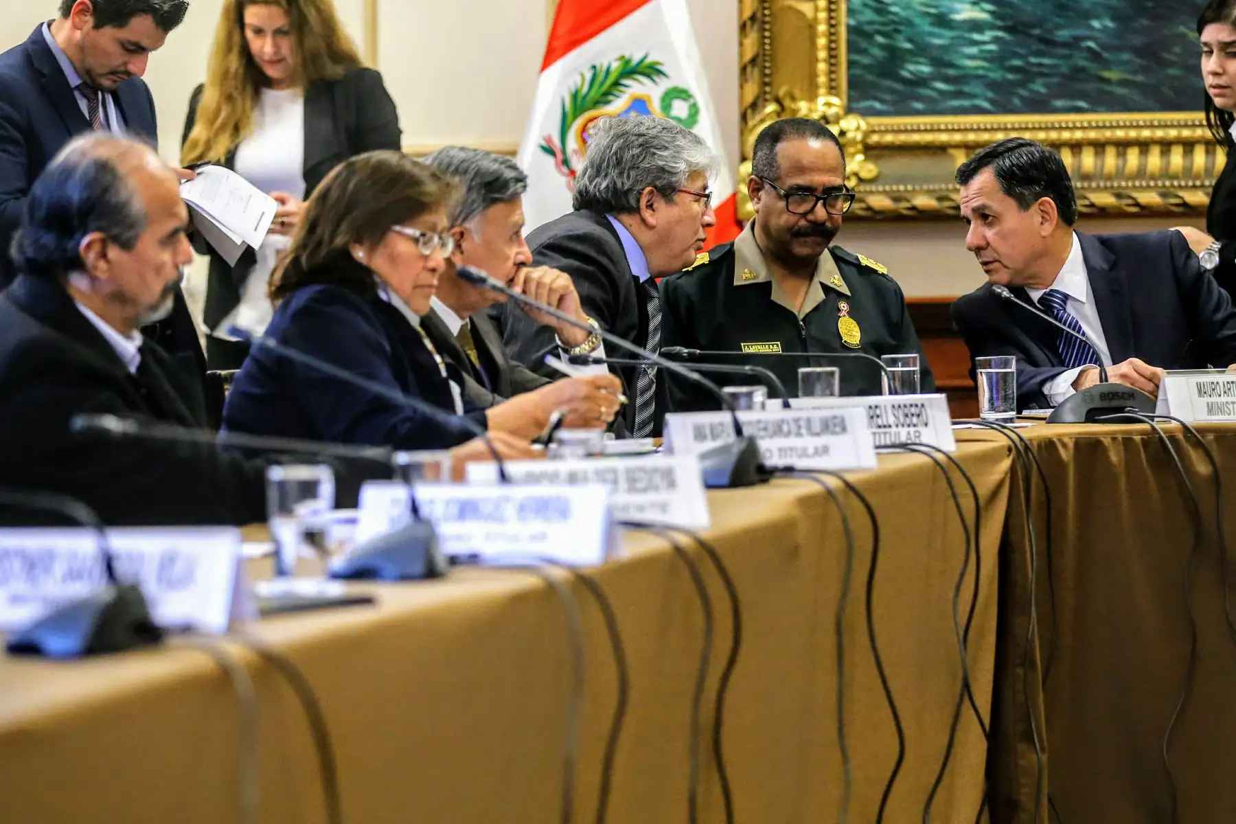 Comisión de Fiscalización del Congreso de la República, sesiona sobre el caso de los audios de los magistrados del Consejo Nacional de la Magistratura. Foto: ANDINA/Luis Iparraguirre