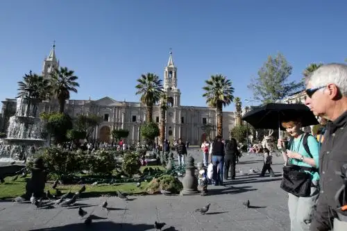 La ciudad de Arequipa será sede del VI Congreso Internacional de la Red Euroamericana de Investigadores (Alfamed), evento que congregará a más de 350 investigadores en diversas ramas del conocimiento. La actividad es organizada por la Universidad Nacional de San Agustín (UNSA) y la Red Interuniversitaria Euroamericana de Investigación. Foto: ANDINA/archivo.