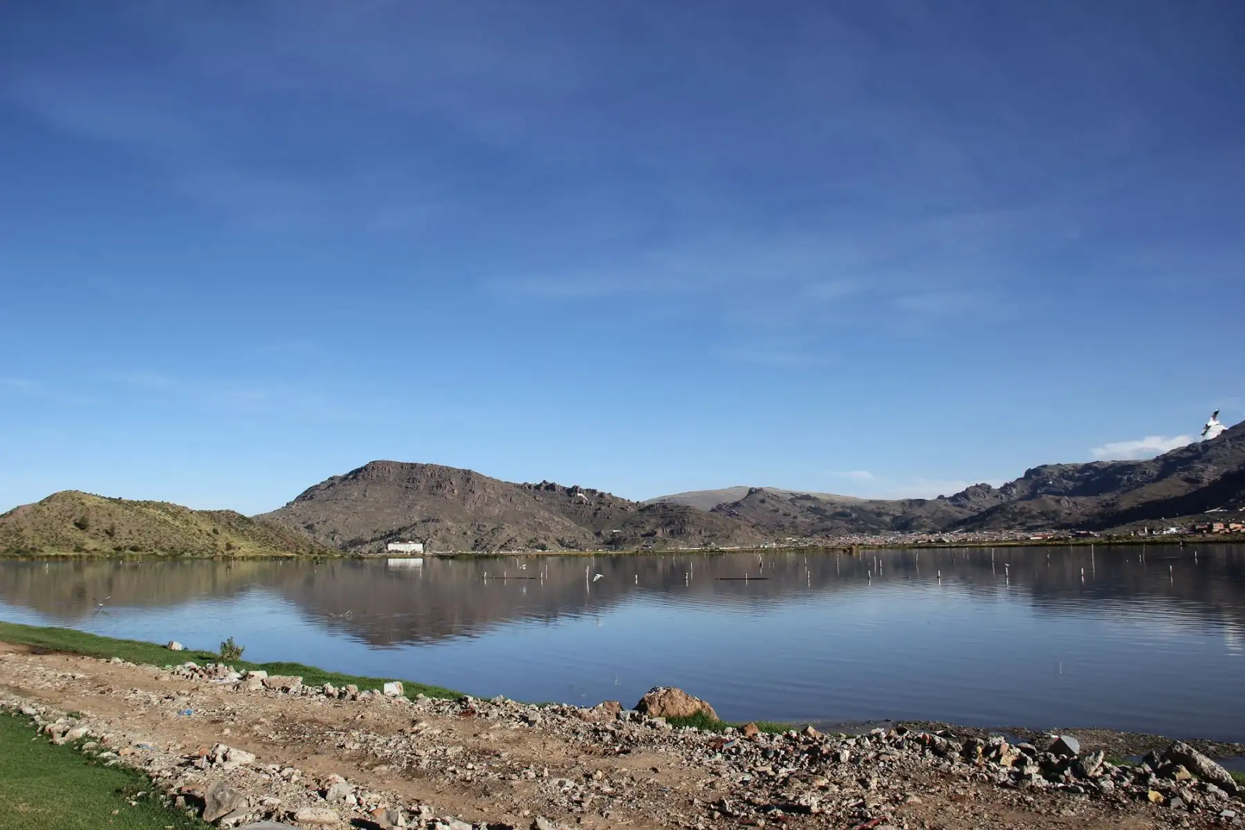 ANDINATres empresas expresan interés en plantas de tratamiento del lago Titicaca, en Puno. ANDINA