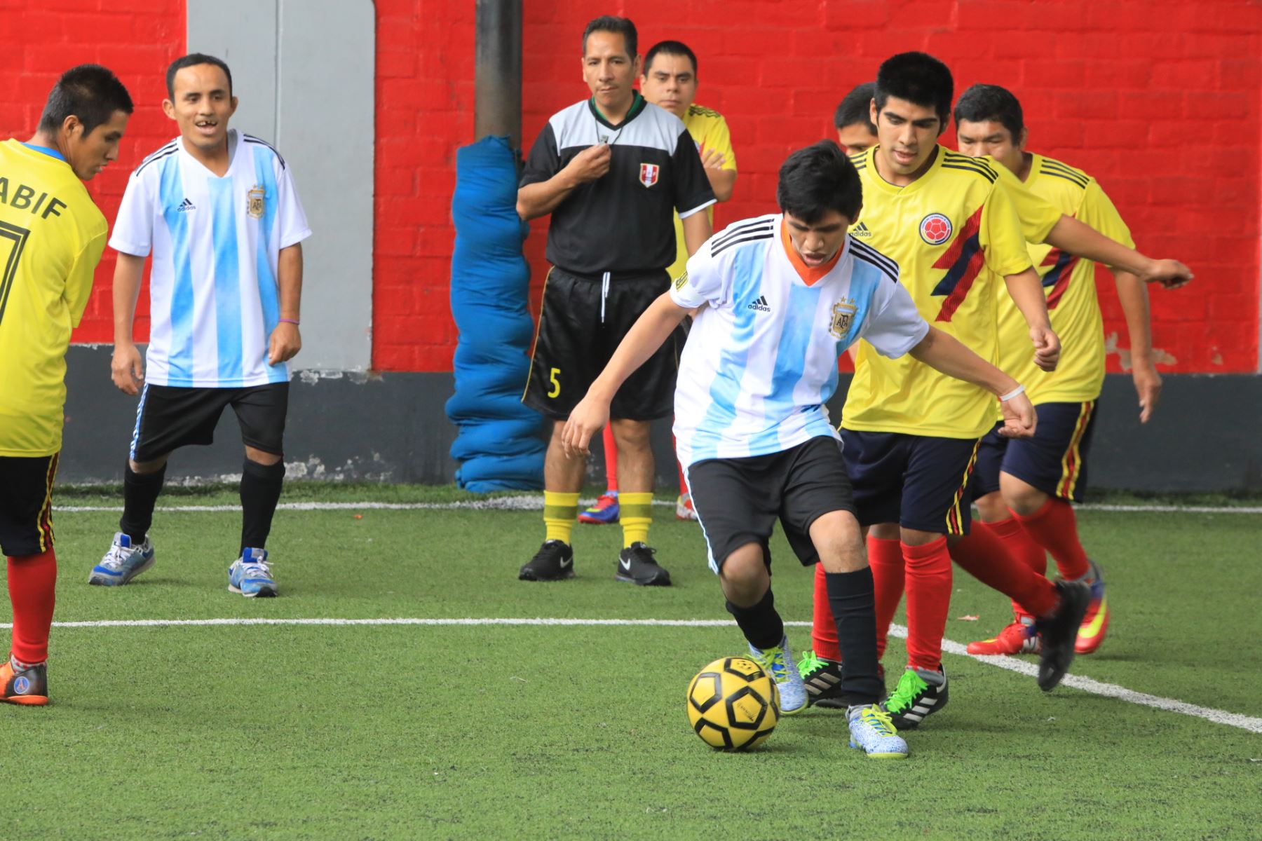 Adolescentes con habilidades diferentes campeonaron en “Mundialito Inabif 2018”. Foto: ANDINA/Difusión.