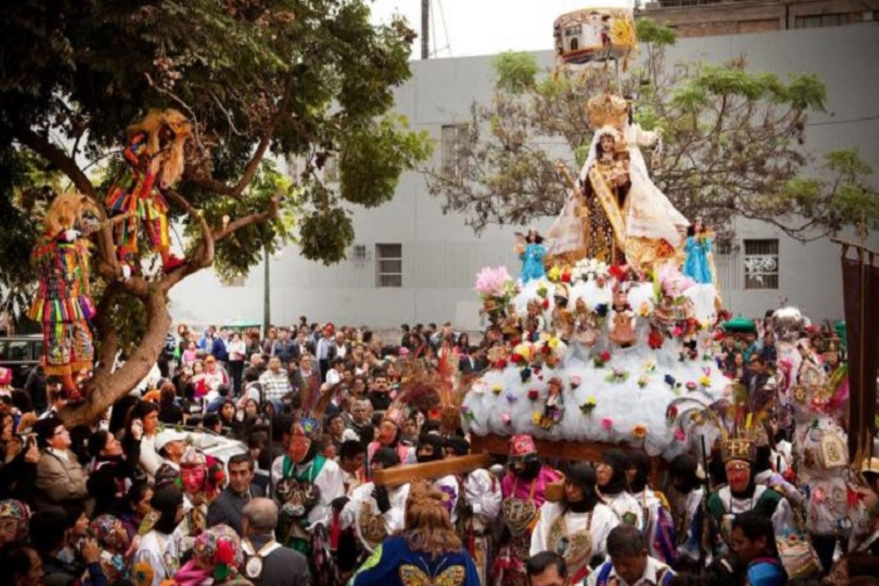 Paucartambo se prepara para celebrar Festividad de la Virgen del Carmen. ANDINA