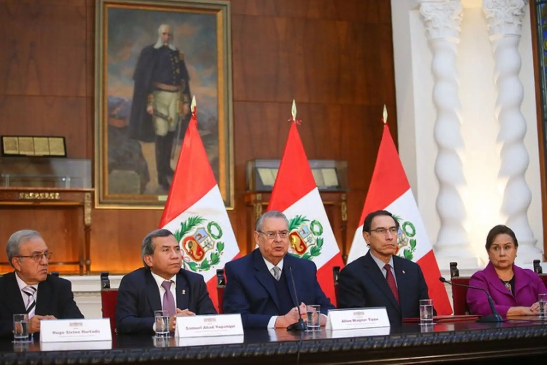 Comisión de Reforma del Sistema de Justicia, presidido por Allan Wagner.