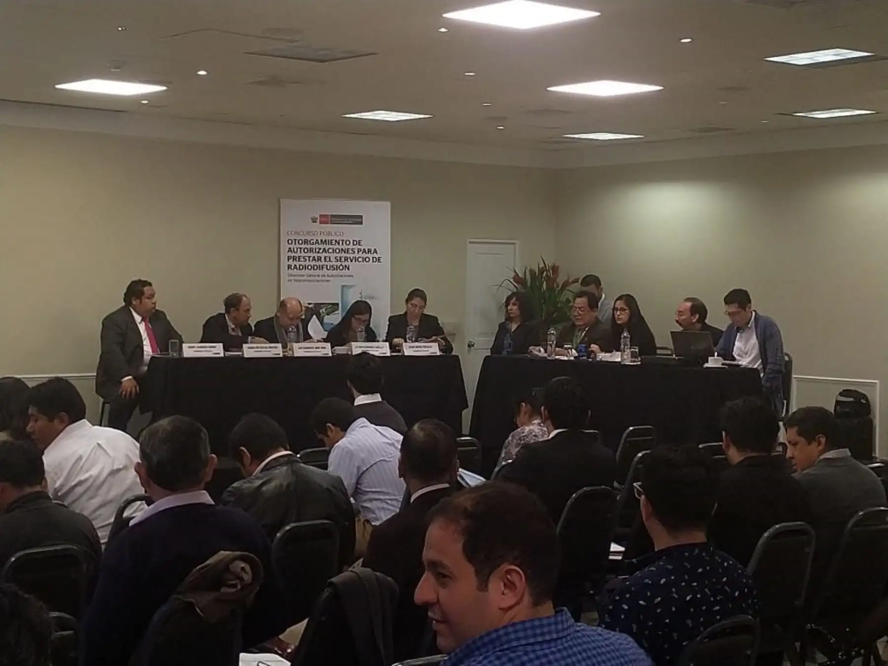Foto: Adjudicación de buena pro..