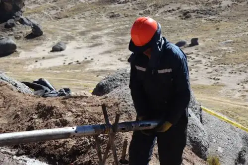 Exploración de litio en el altiplano peruano. Foto: Cortesía.