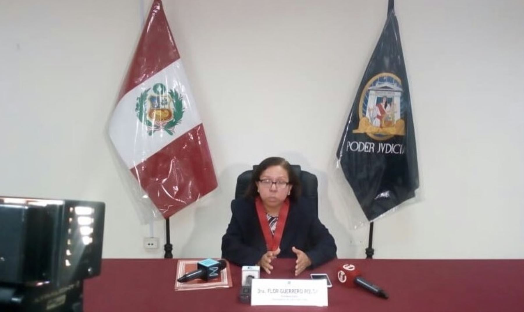 Jueza Flor Guerrero Roldán, nueva presidenta de la Corte Superior de Justicia del Callao.