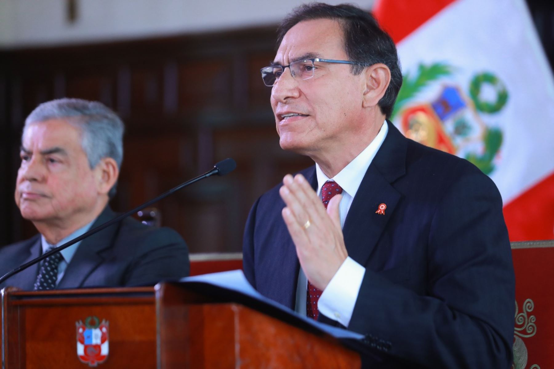 Presidente de la República, Martín Vizcarra. ANDINA/Prensa Presidencia
