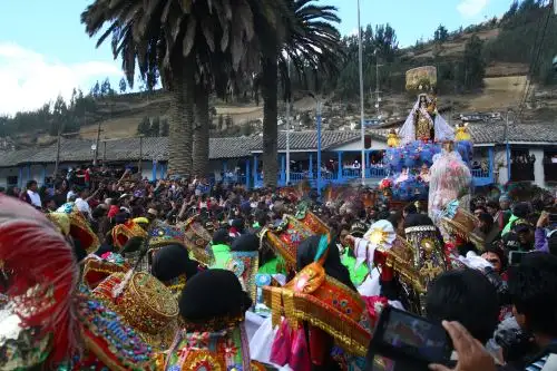 Así vivió Paucartambo, en Cusco, la fiesta en honor de la Virgen Del Carmen. ANDINA/Percy Hurtado