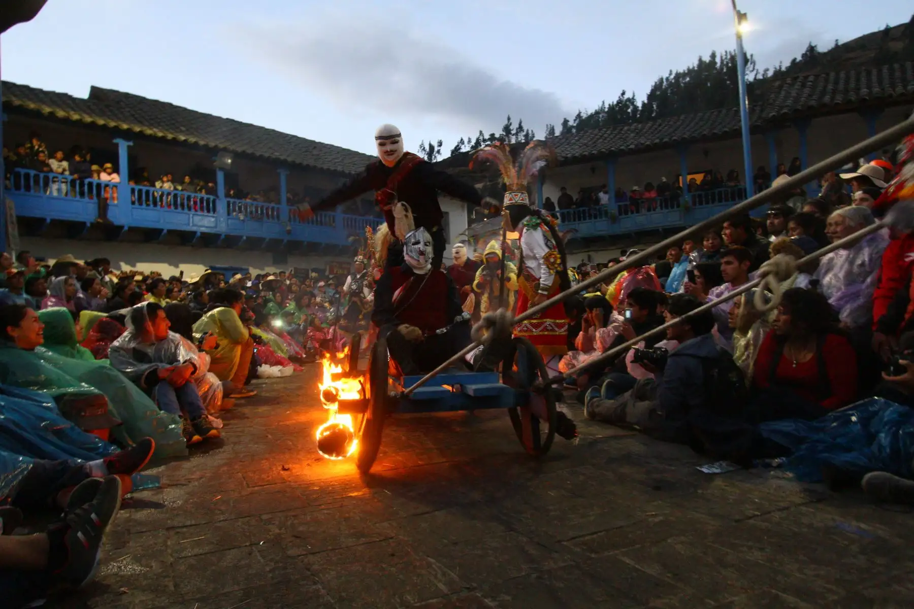 Así vivió Paucartambo, en Cusco, la fiesta en honor de la Virgen Del Carmen. ANDINA/Percy Hurtado