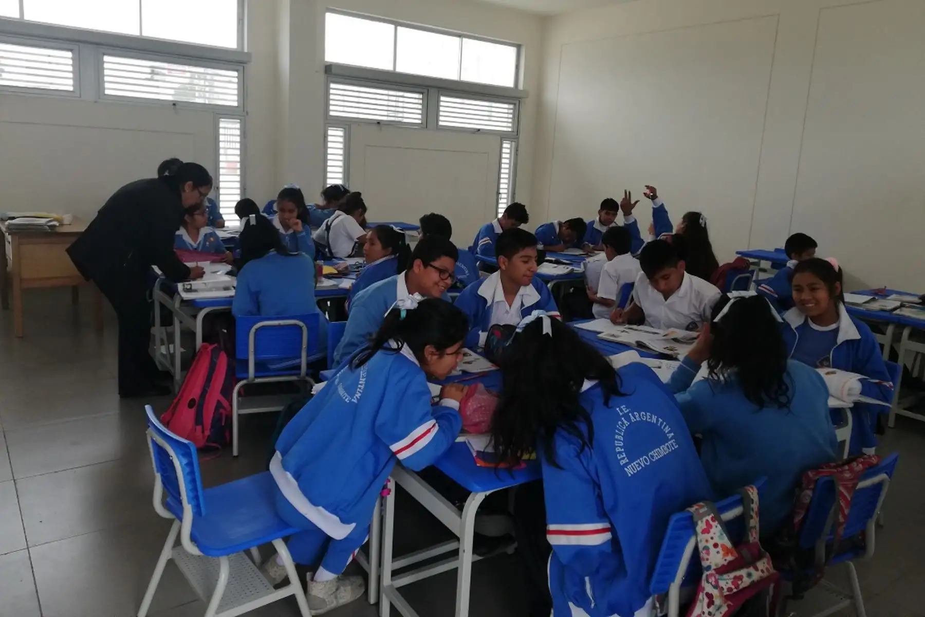 Provincia de Antonio Raimondi sería la primera en iniciar clases presenciales en Áncash. ANDINA/Archivo