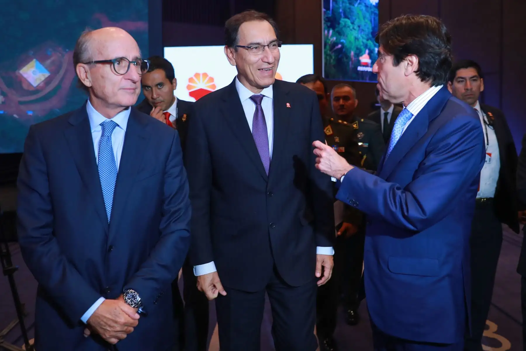 Jefe de Estado Martin Vizcarra, participa en la ceremonia de inauguración de proyectos de desarrollo en el Lote 57 (Cusco).