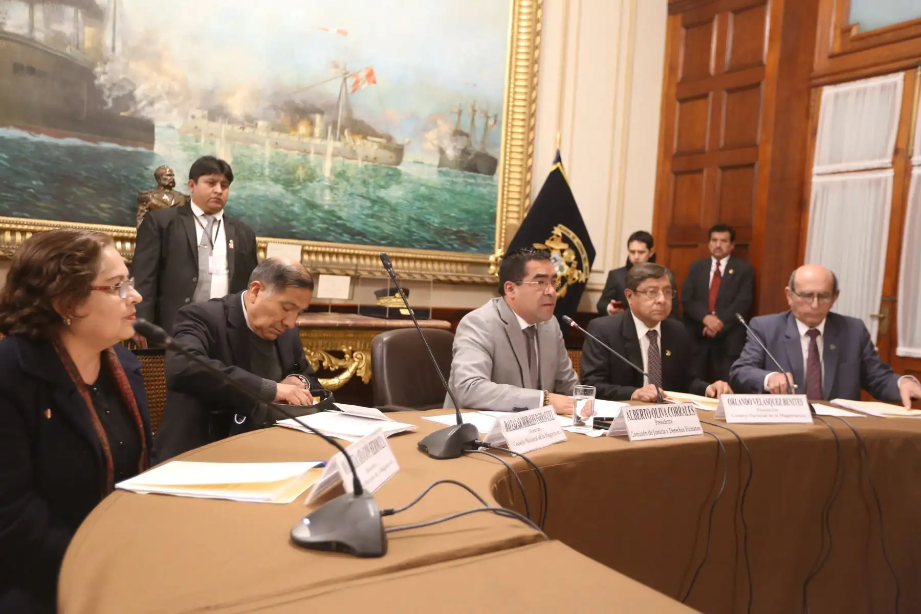 Comisión de Justicia del Congreso.