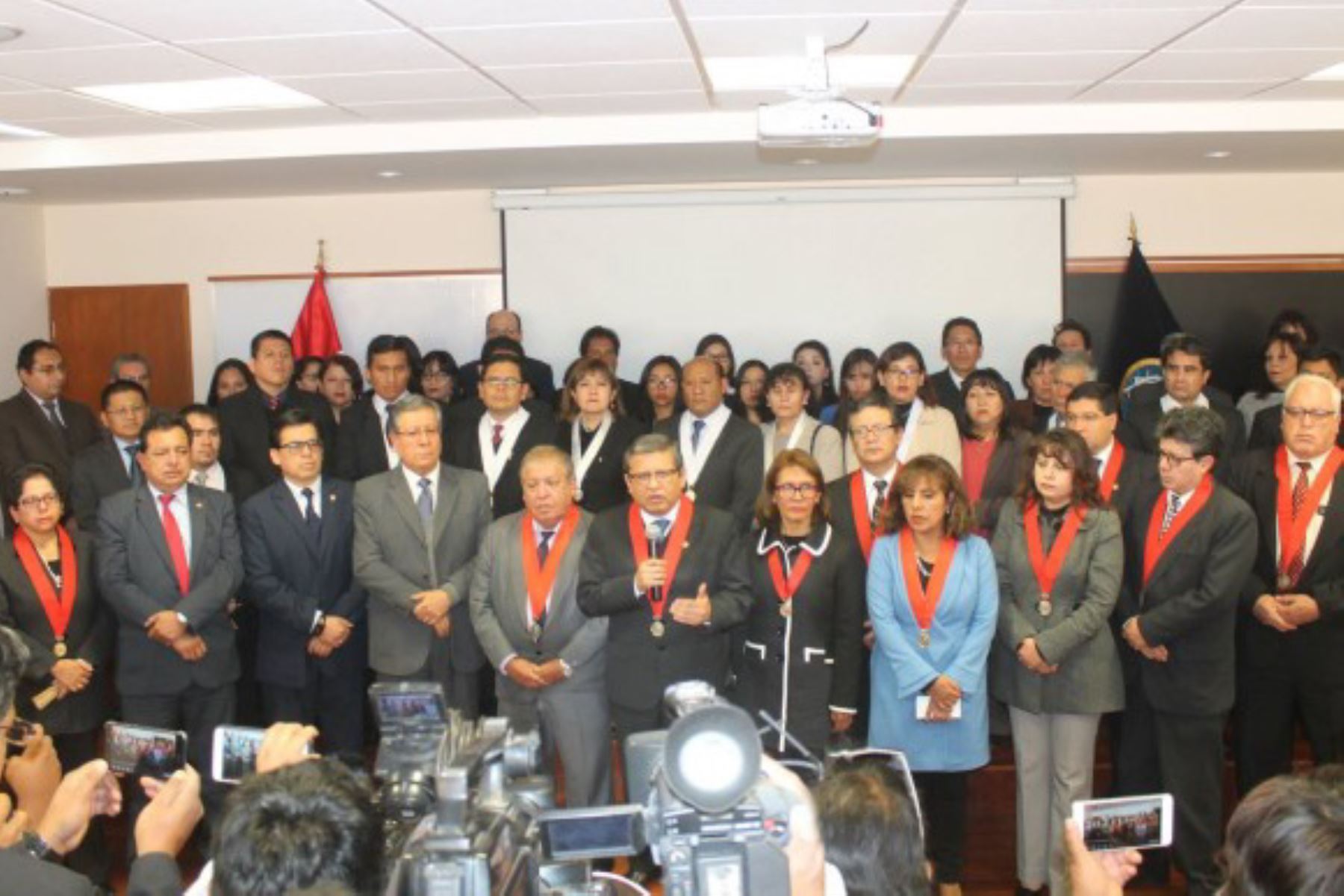 Magistrados de la Corte Superior de Arequipa apoyan la reforma del Poder Judicial. Foto: elbuho.pe