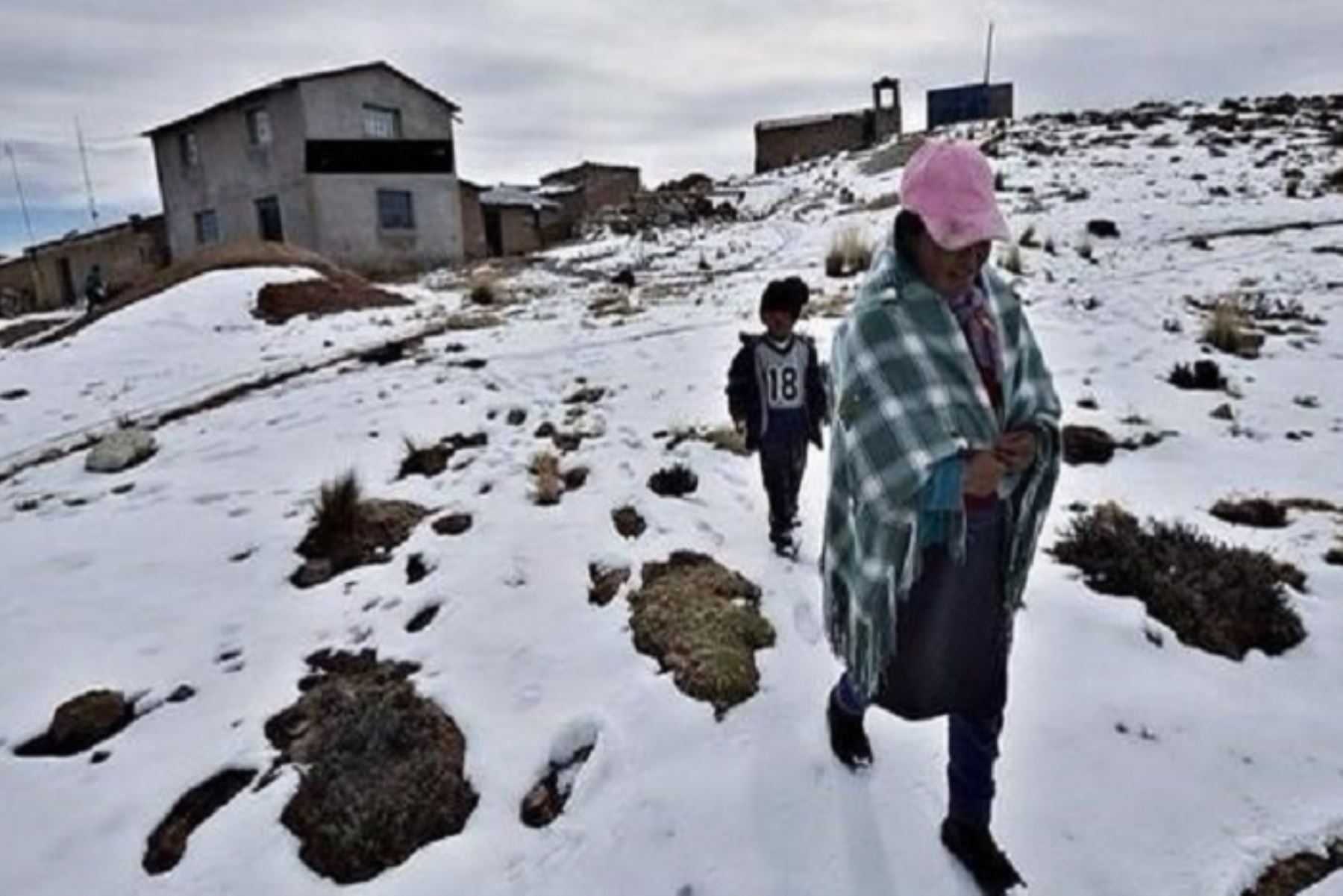 Localidad ubicadas en zonas altas de Arequipa se verán afectadas por nevadas, advierte el Senamhi. ANDINA/Difusión