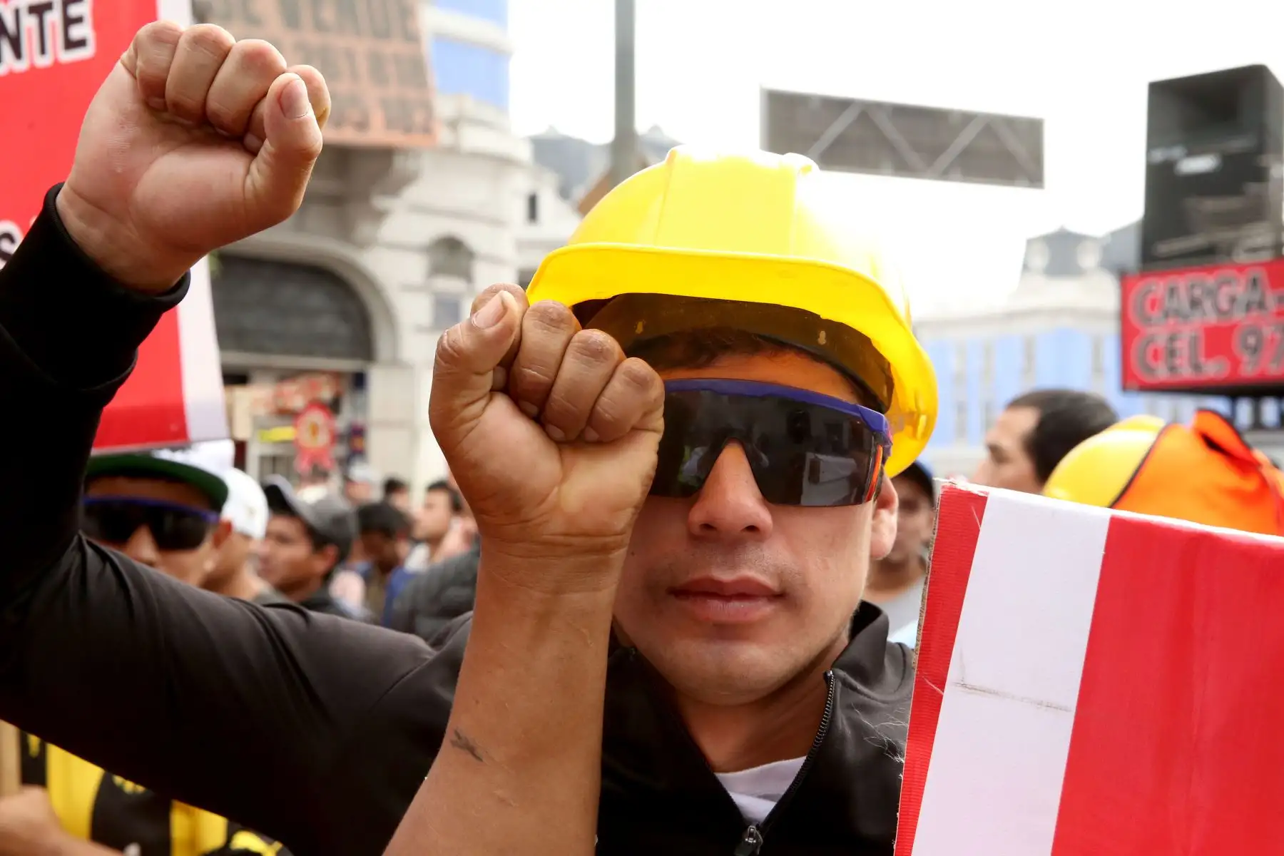 Cientos de manifestantes recorren las calles de Lima en protesta por la corrupción en el poder judicial: ANDINA/Dante Zegarra