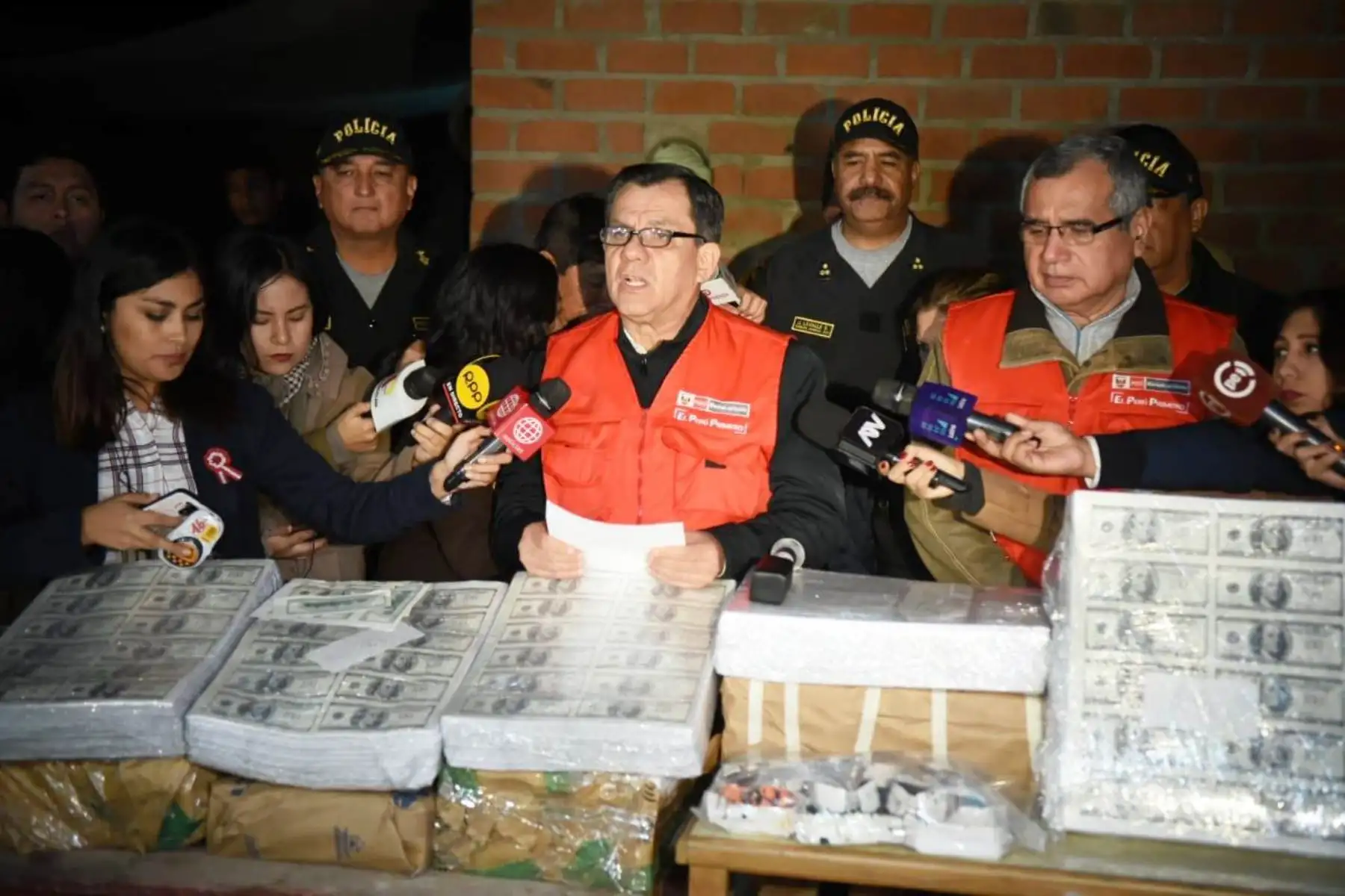 Megaoperativo: desarticulan organización criminal dedicada a falsificación de dinero. Foto: ANDINA/Difusión.