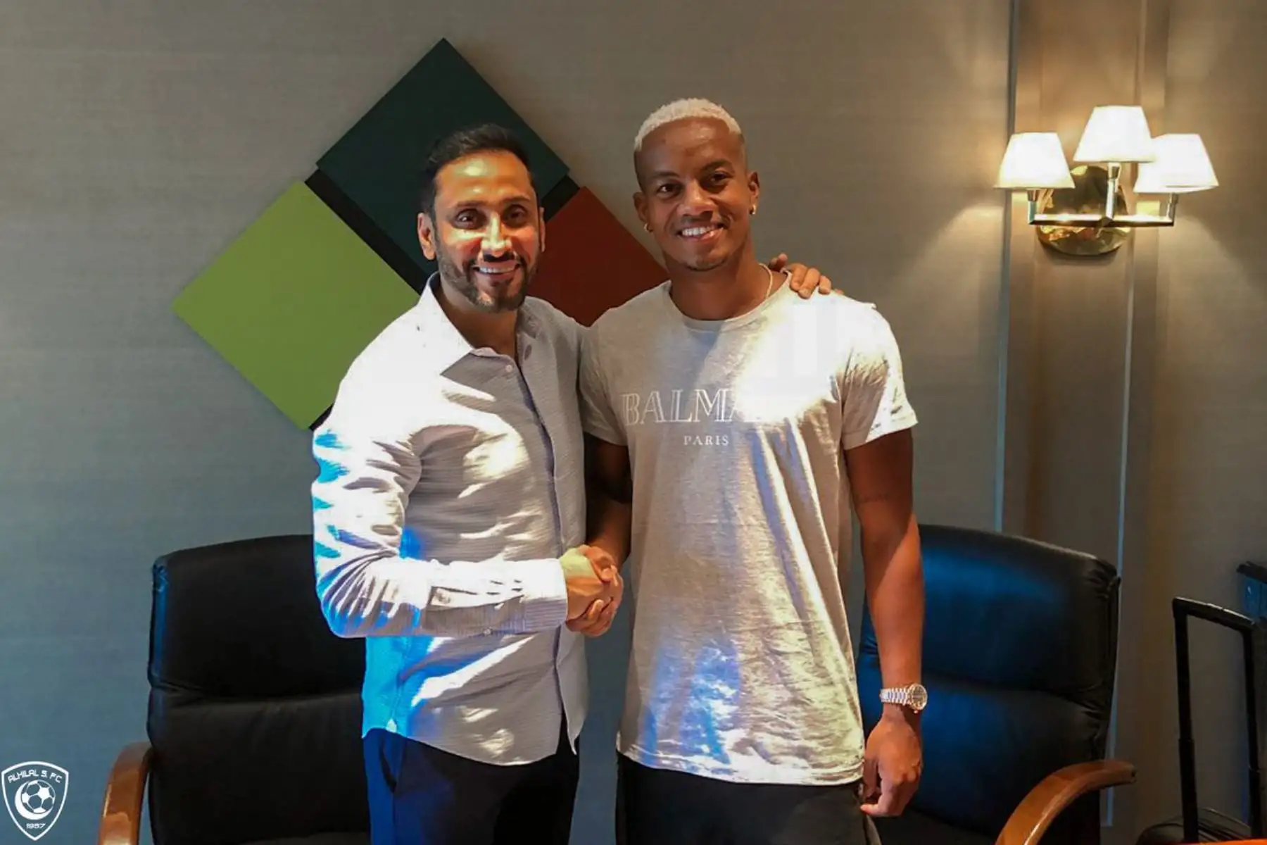 Es oficial André Carrillo firmo contrato con el Al-Hilal de Arabia Saudita, y hoy el club hizo oficial el fichaje del peruano . Foto/ Al-Hilal