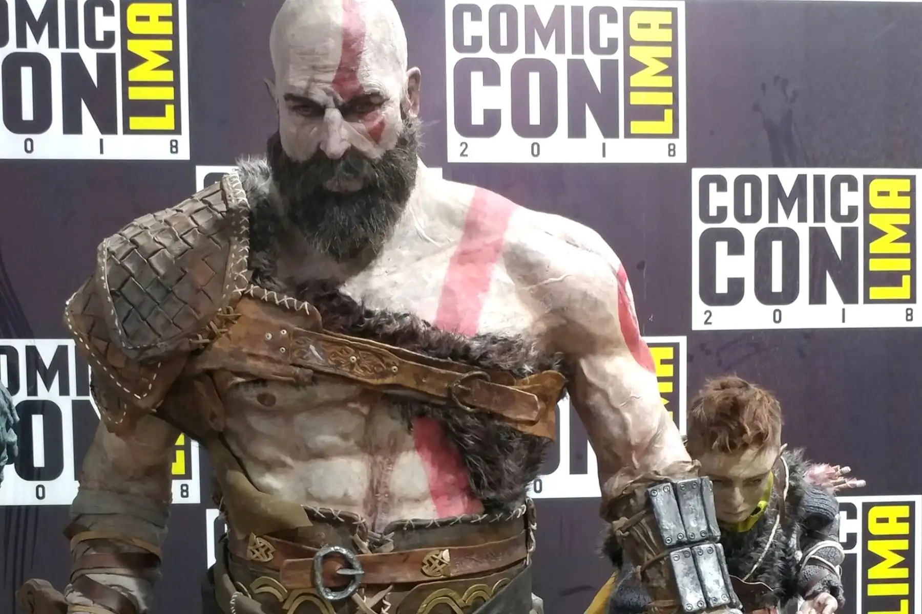 Figuras del universo Marvel y Star Wars en el primer Comic Con en Lima. Foto: ANDINA/Cortesia