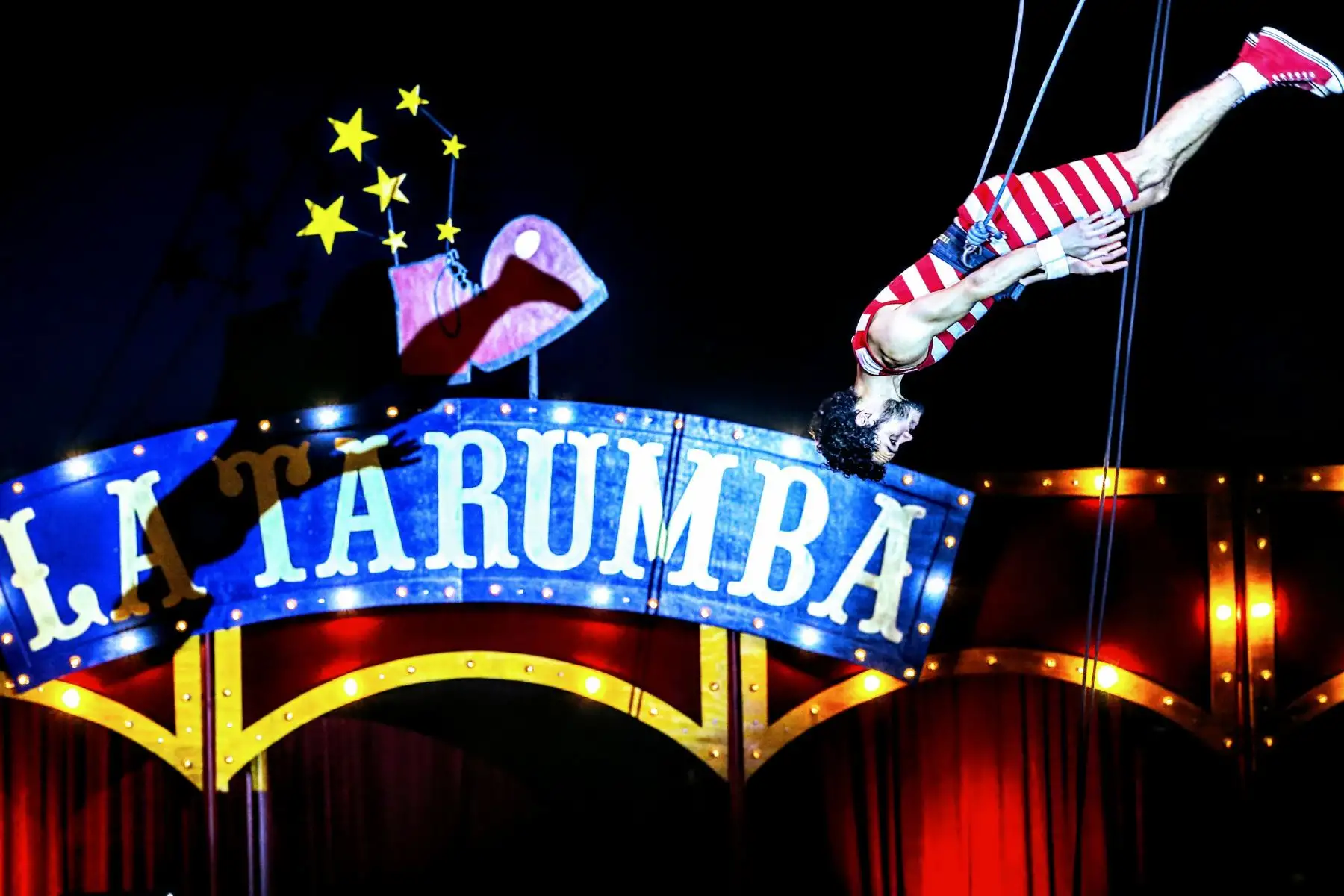 Ensayos de la Tarumba para número especial por Fiestas Patrias. Foto: ANDINA/Luis Iparraguirre