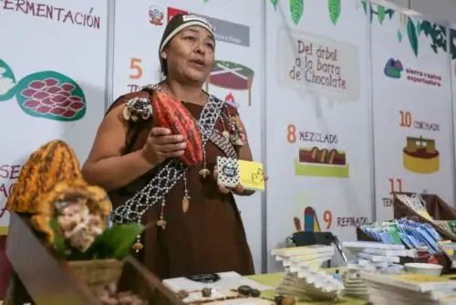 Con el objetivo de conocer el proceso de producción del chocolate y fortalecer la capacidad técnica de los agricultores, productores de cacao del Vraem beneficiarios del Ministerio de Agricultura y Riego (Minagri) llegaron a Lima para realizar una pasantía en las instalaciones de empresas chocolateras de Lima.