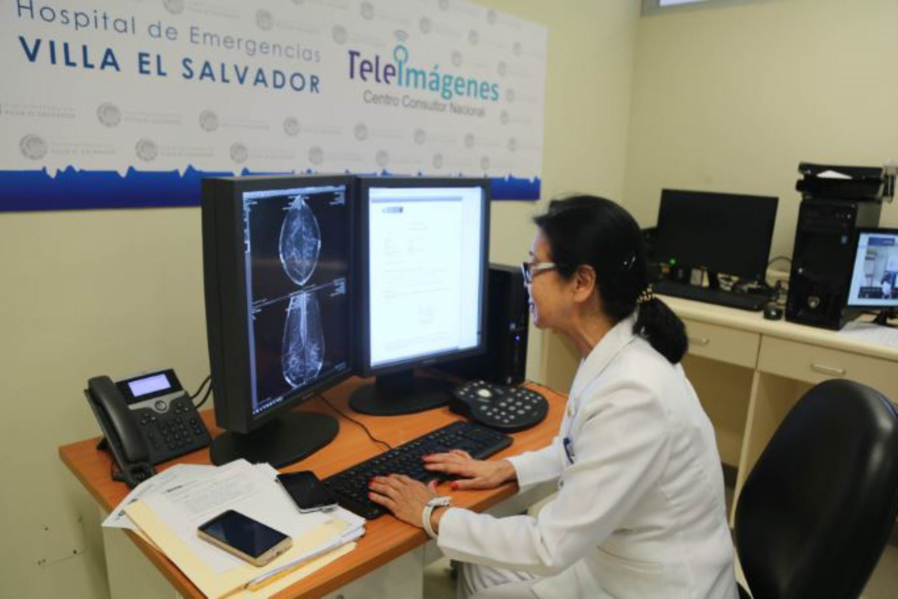 Minsa fortalece sistema de telemamografías para combatir el cáncer de mama. ANDINA/Difusión