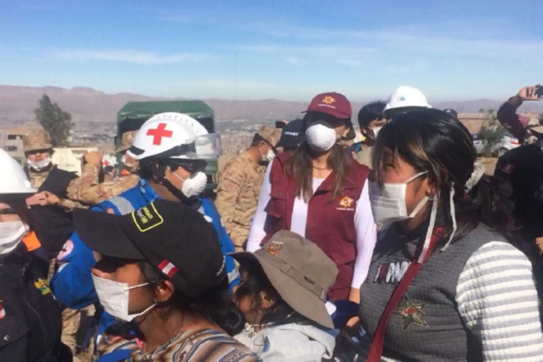 Más de 8,000 personas participan hoy de Simulacro Multipeligro en Arequipa. ANDINA/Difusión