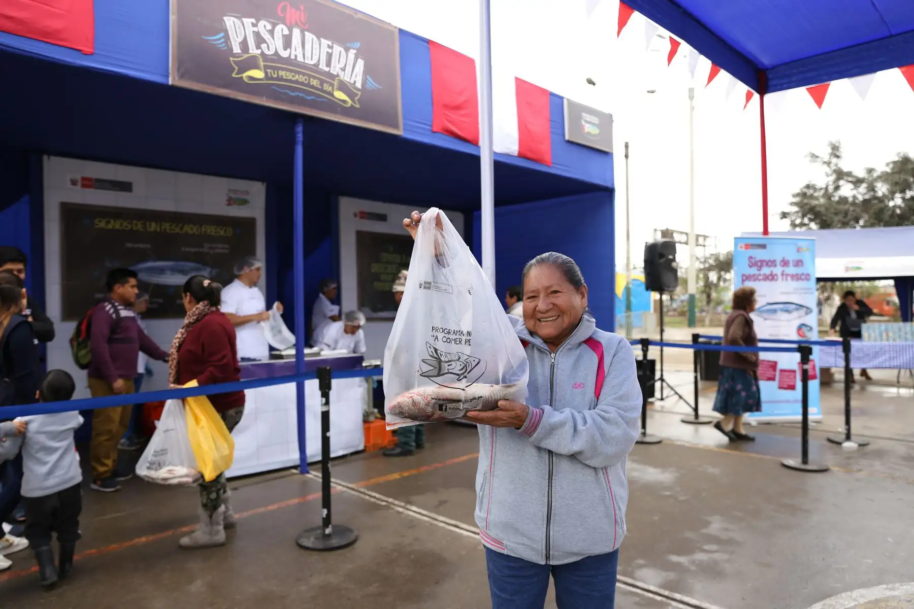 La Pescadería ofrece pescados a precios de terminal. Foto: Andina/Difusión