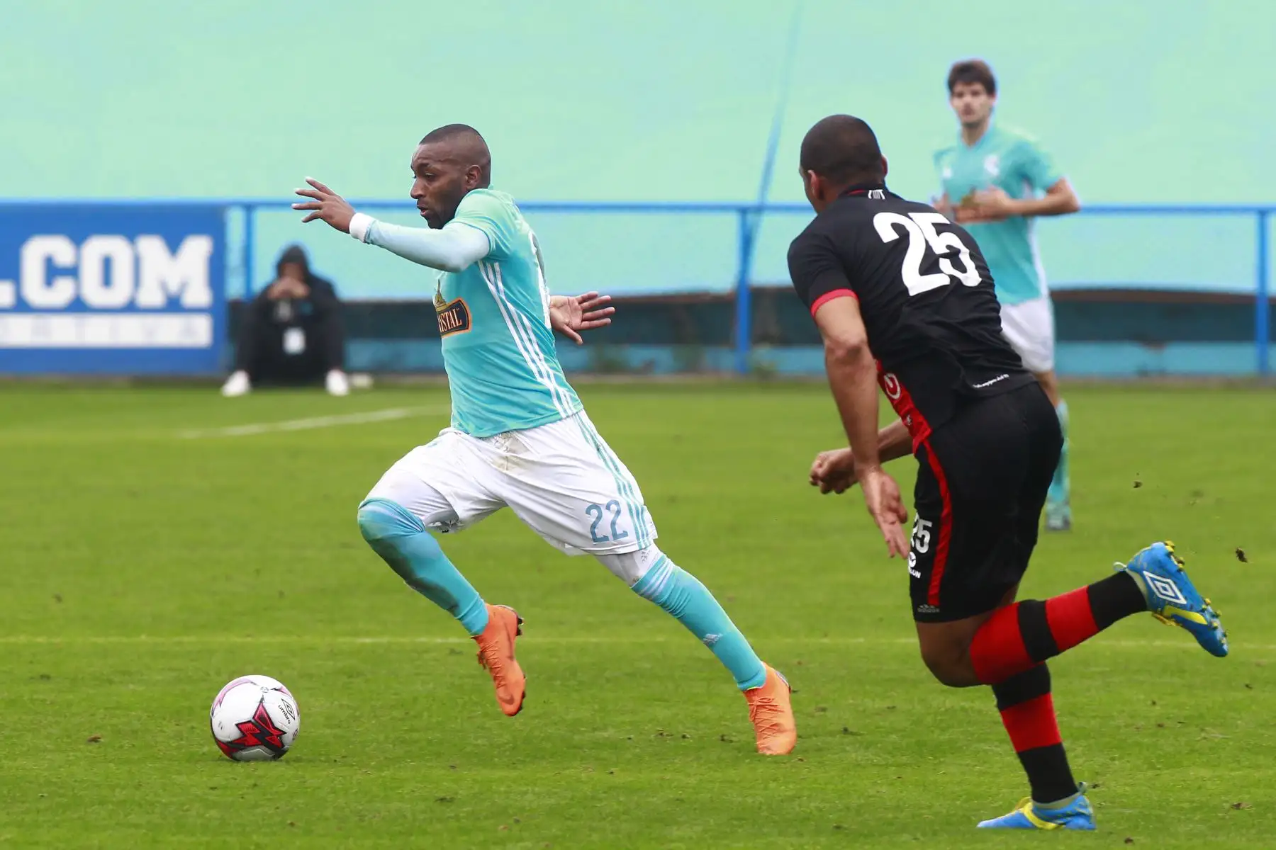 Sporting Cristal ganó 2 a 0 ante Melgar por el Torneo de Apertura de fútbol peruano . Foto - ANDINA/Eddy Ramos.