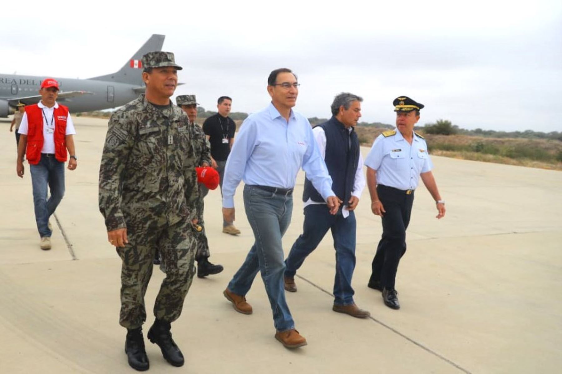 Presidente Martín Vizcarra cumple visita trabajo en la región Piura.