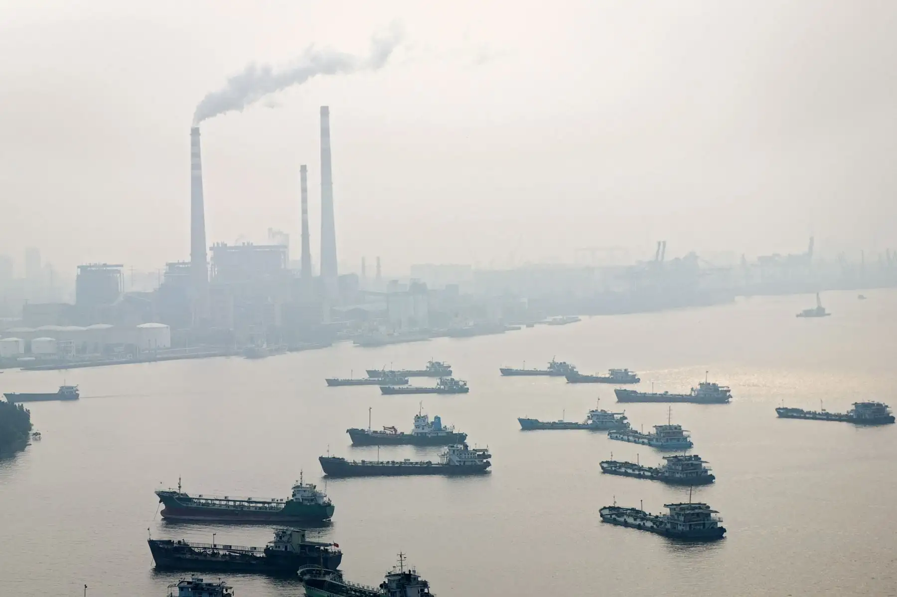 Guangzhou, en China, con una población de 14 millones, aparece en el segundo lugar. AFP