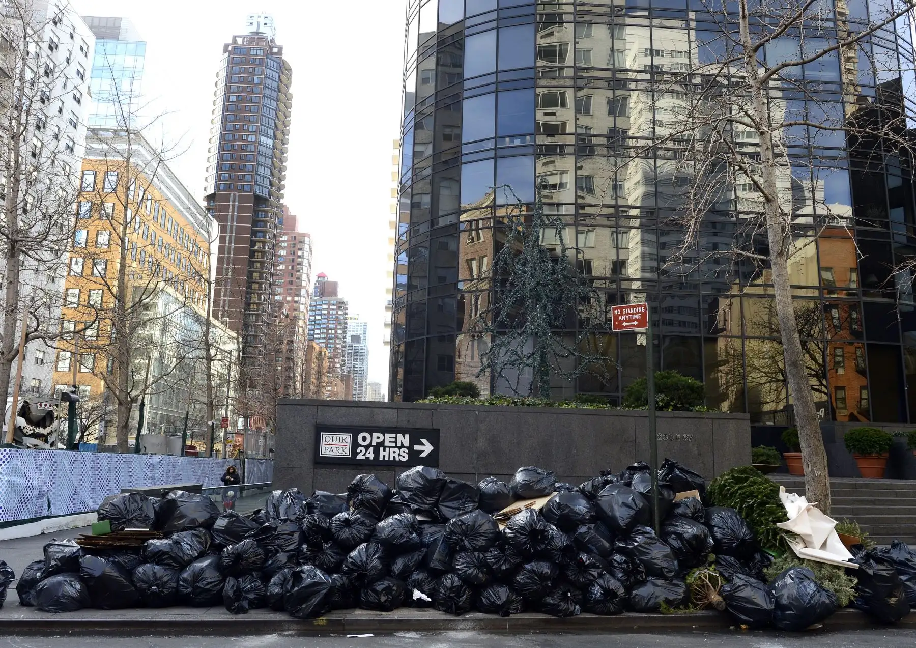 Nueva York, la capital financiera de Estados Unidos, con una población de 13 millones, es la tercera ciudad en el mundo con mayor huella de carbono. AFP