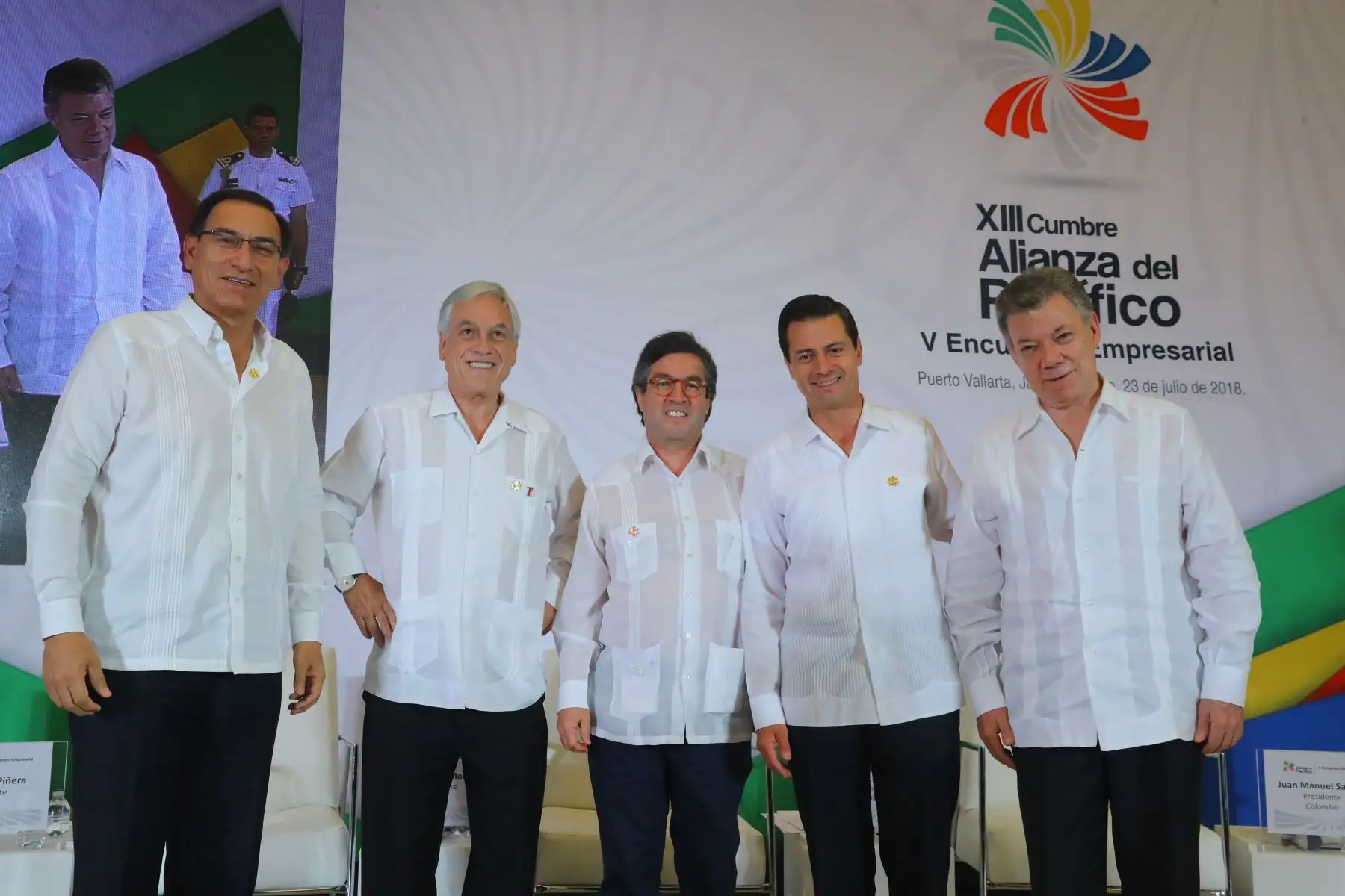 Presidente Martin Vizcarra, participa en la XIII Cumbre de la Alianza del Pacífico.