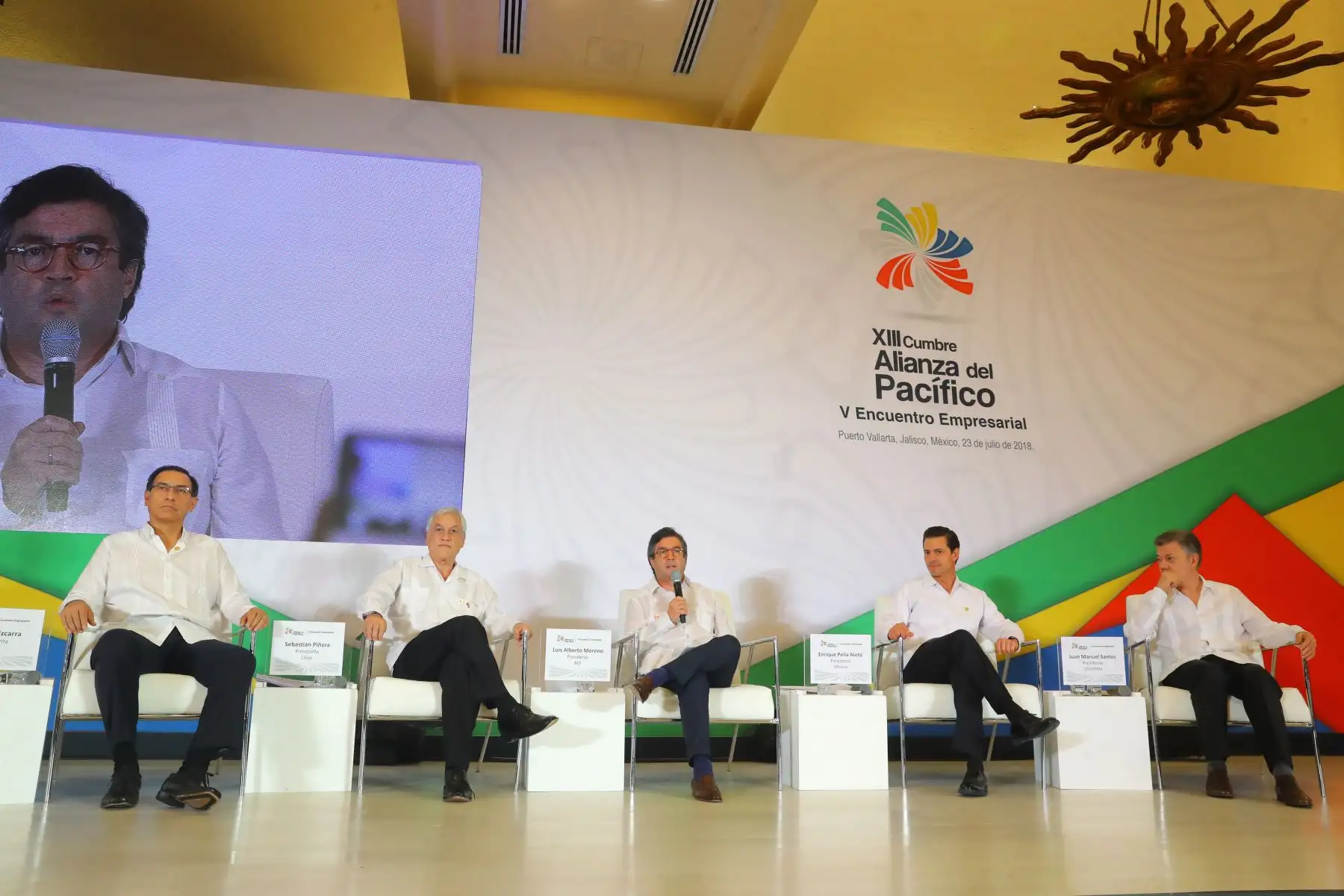 Presidente Martin Vizcarra, participa en la XIII Cumbre de la Alianza del Pacífico.