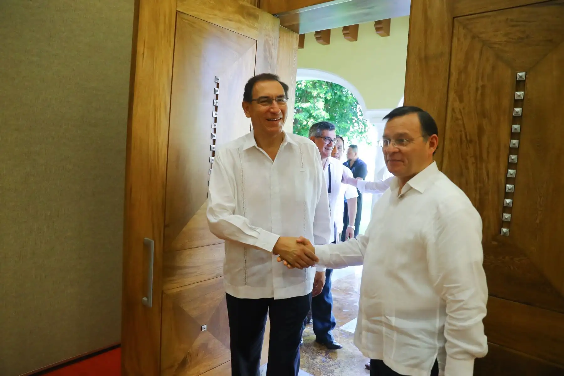 Presidente Martín Vizcarra se reúne con representantes del Capítulo Perú del Consejo Empresarial de la Alianza del Pacífico. Foto: ANDINA/Prensa Presidencia