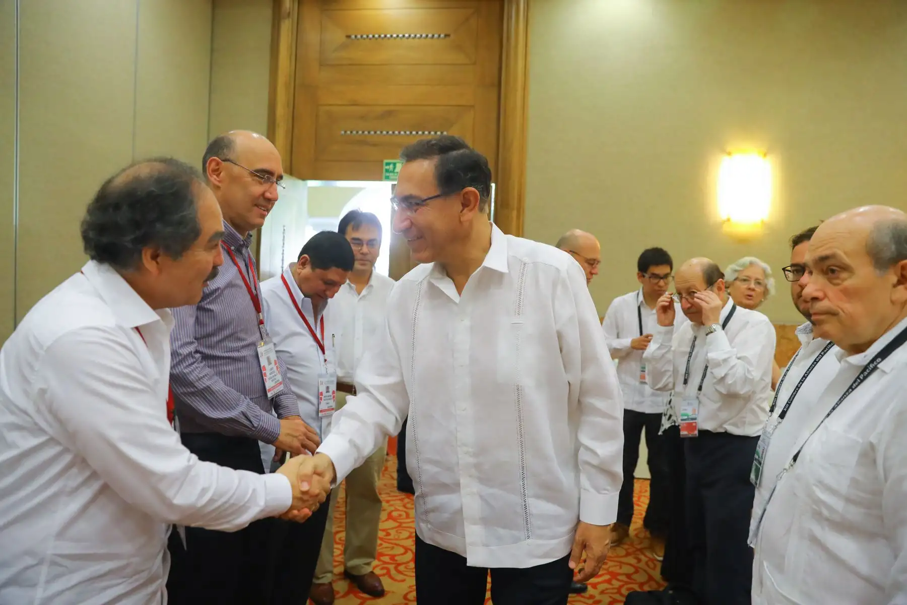 Presidente Martín Vizcarra se reúne con representantes del Capítulo Perú del Consejo Empresarial de la Alianza del Pacífico. Foto: ANDINA/Prensa Presidencia