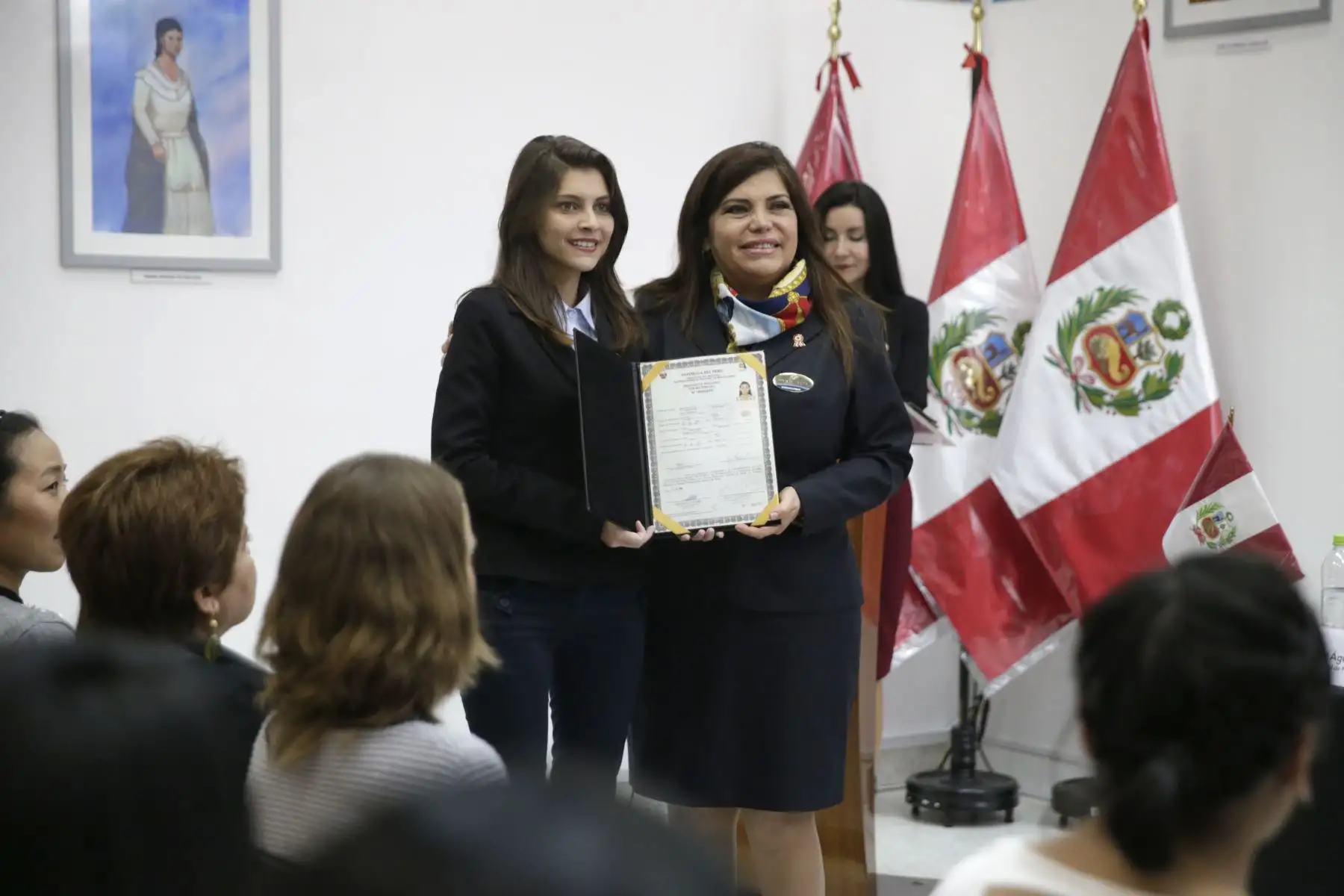 Cuarenta ciudadanos extranjeros obtuvieron la nacionalidad peruana en vísperas de Fiestas Patrias. Foto: ANDINA/Melina Mejía