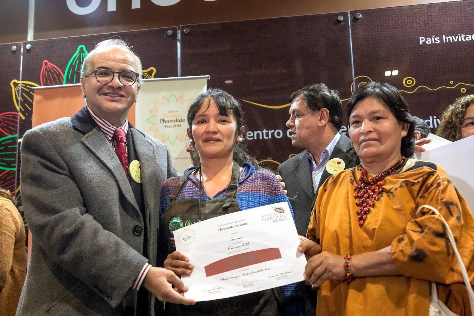 Conozca a los productores de cacao que triunfaron en el IX Salón del Cacao y Chocolate. ANDINA/Difusión