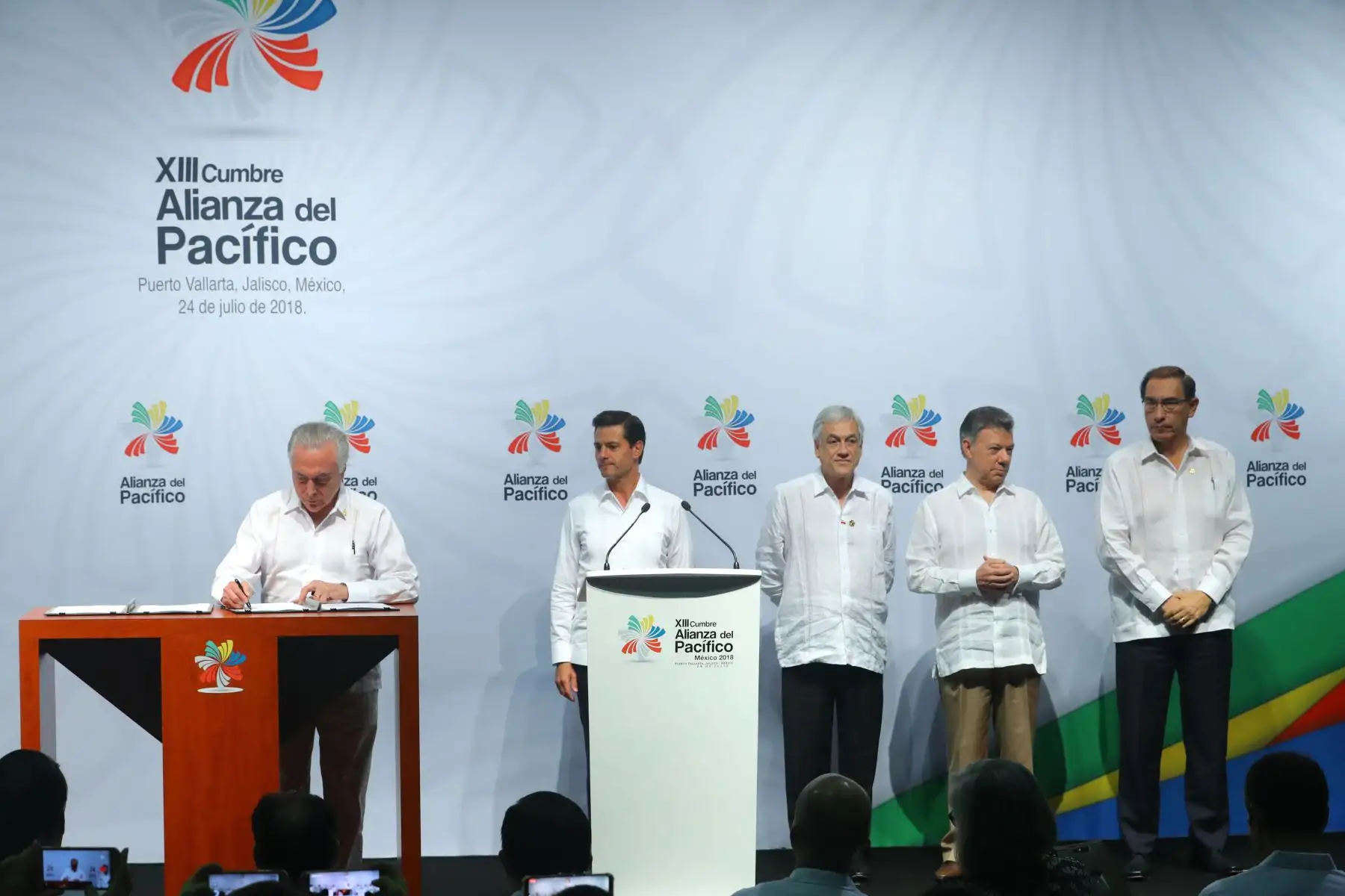 Reunión de presidentes de la Alianza del Pacifico y Mercosur.Foto: ANDINA/Prensa Presidencia