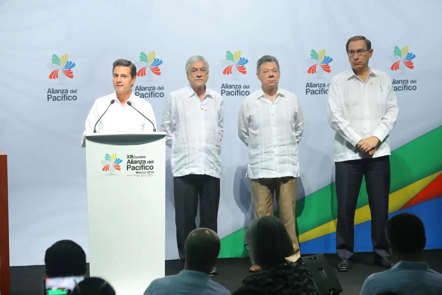 Reunión de presidentes de la Alianza del Pacifico y Mercosur.Foto: ANDINA/Prensa Presidencia