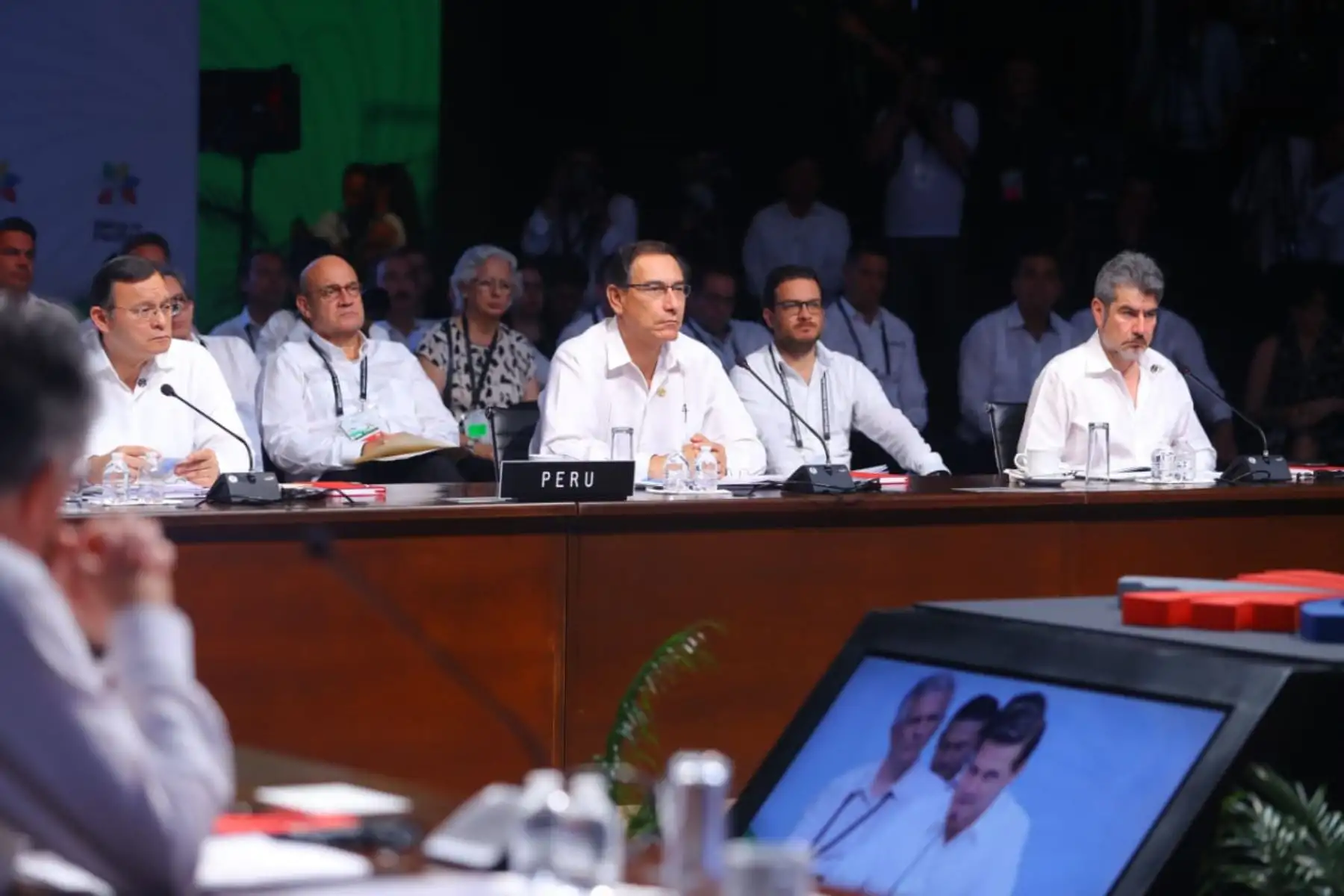 Jefe del Estado Martín Vizcarra, participa en la instalación de la XIII Cumbre de la Alianza del Pacífico.Foto:ANDINA/Presidencia