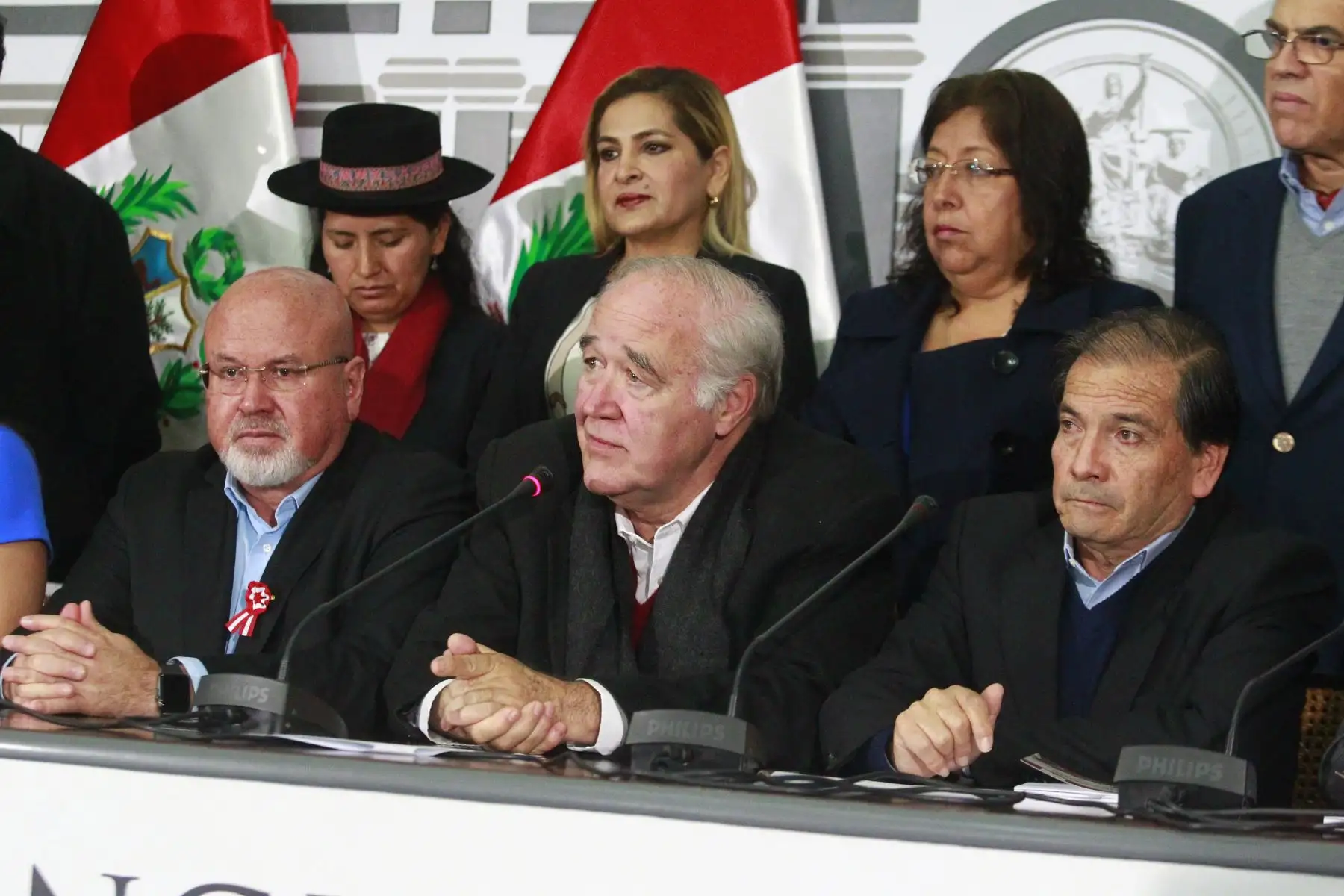 Conferencia de prensa de la lista  multipartidaria, candidato a la mesa directiva del Congreso de la República. : Foto ANDINA/Eddy Ramos